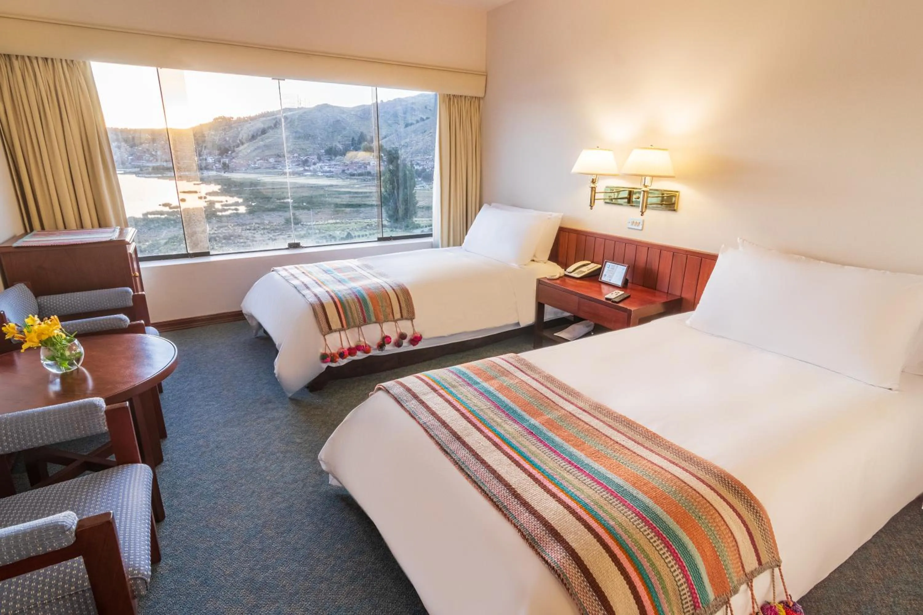 Bed in GHL Hotel Lago Titicaca