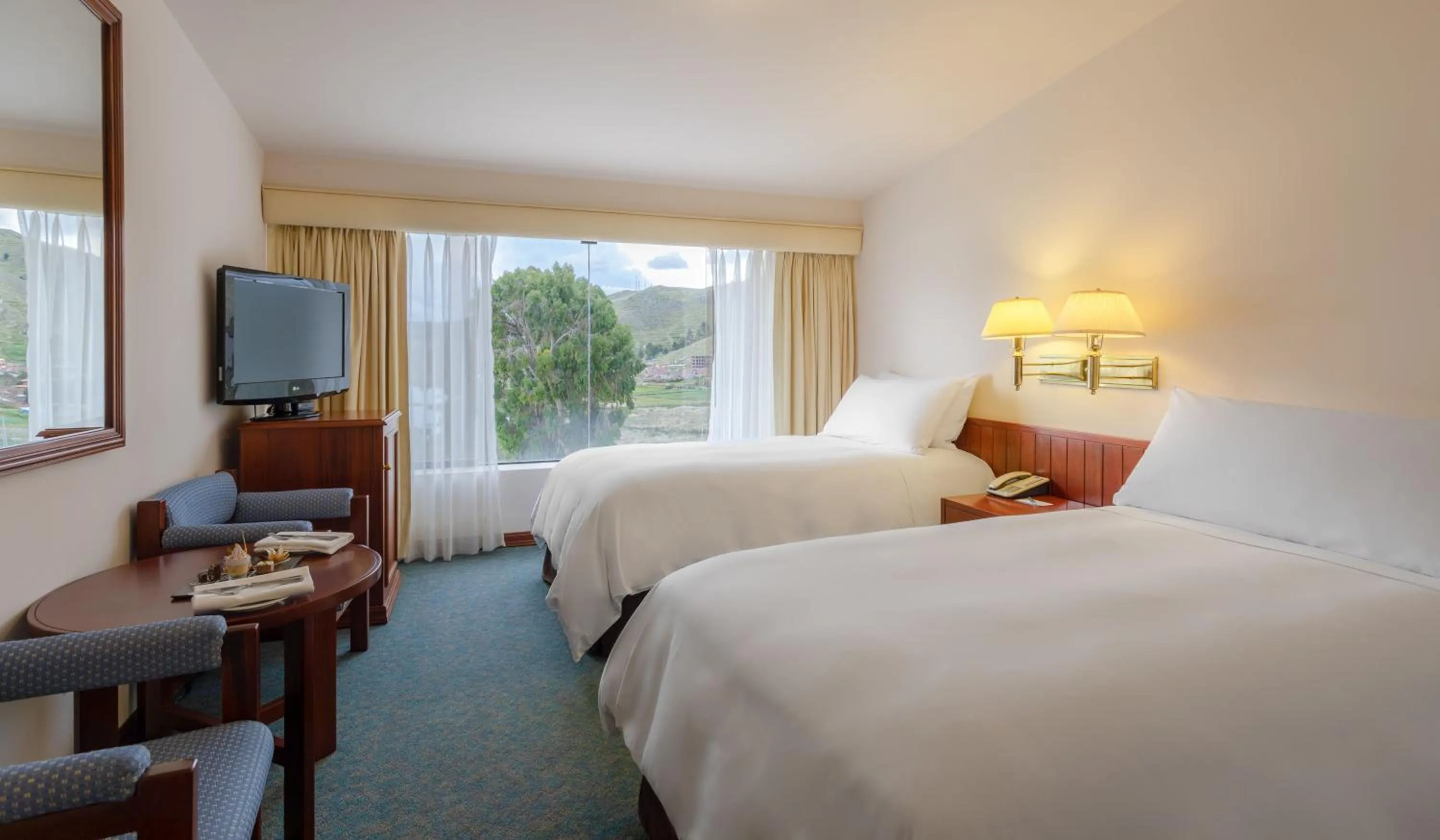 Bed in GHL Hotel Lago Titicaca