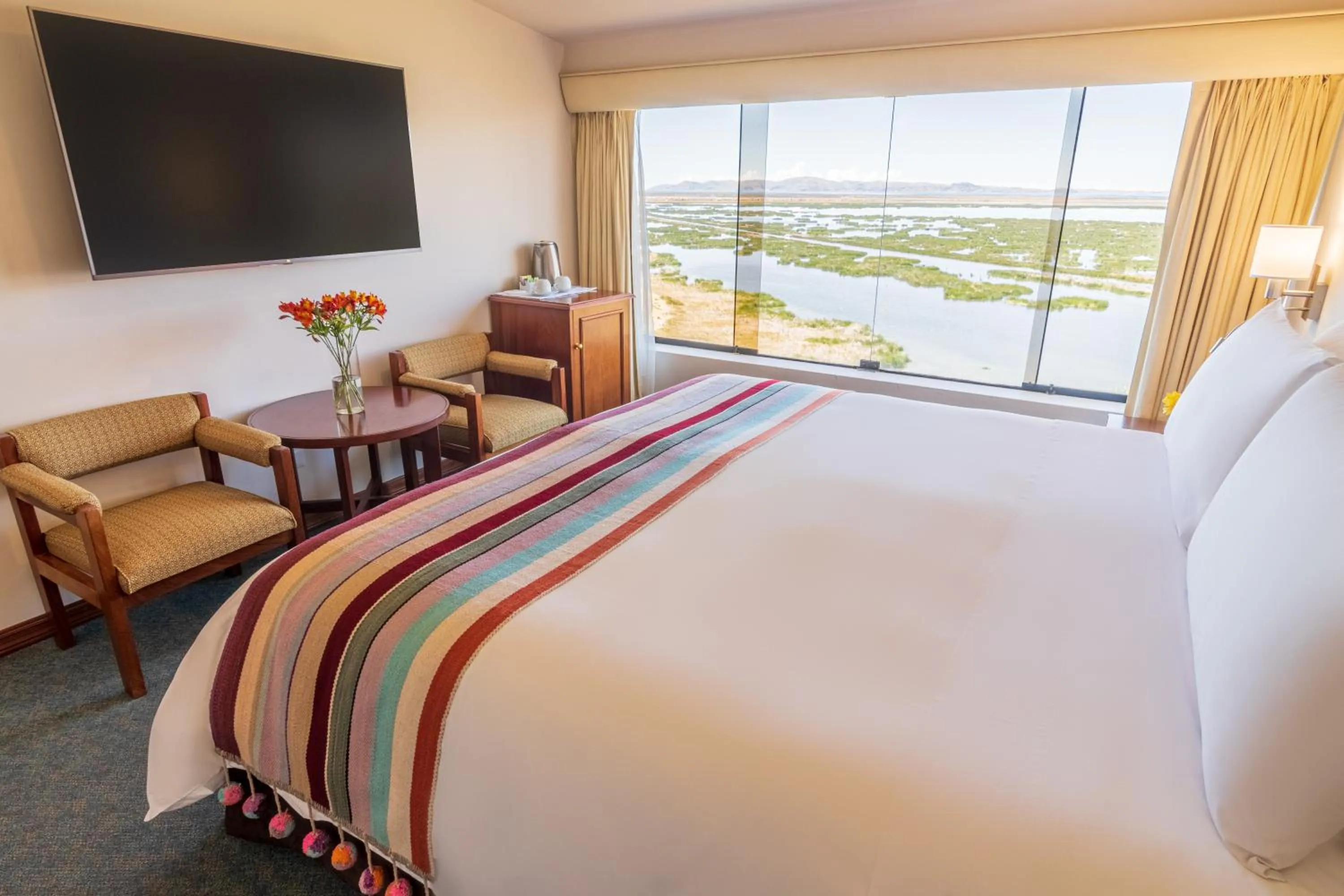 Bed in GHL Hotel Lago Titicaca