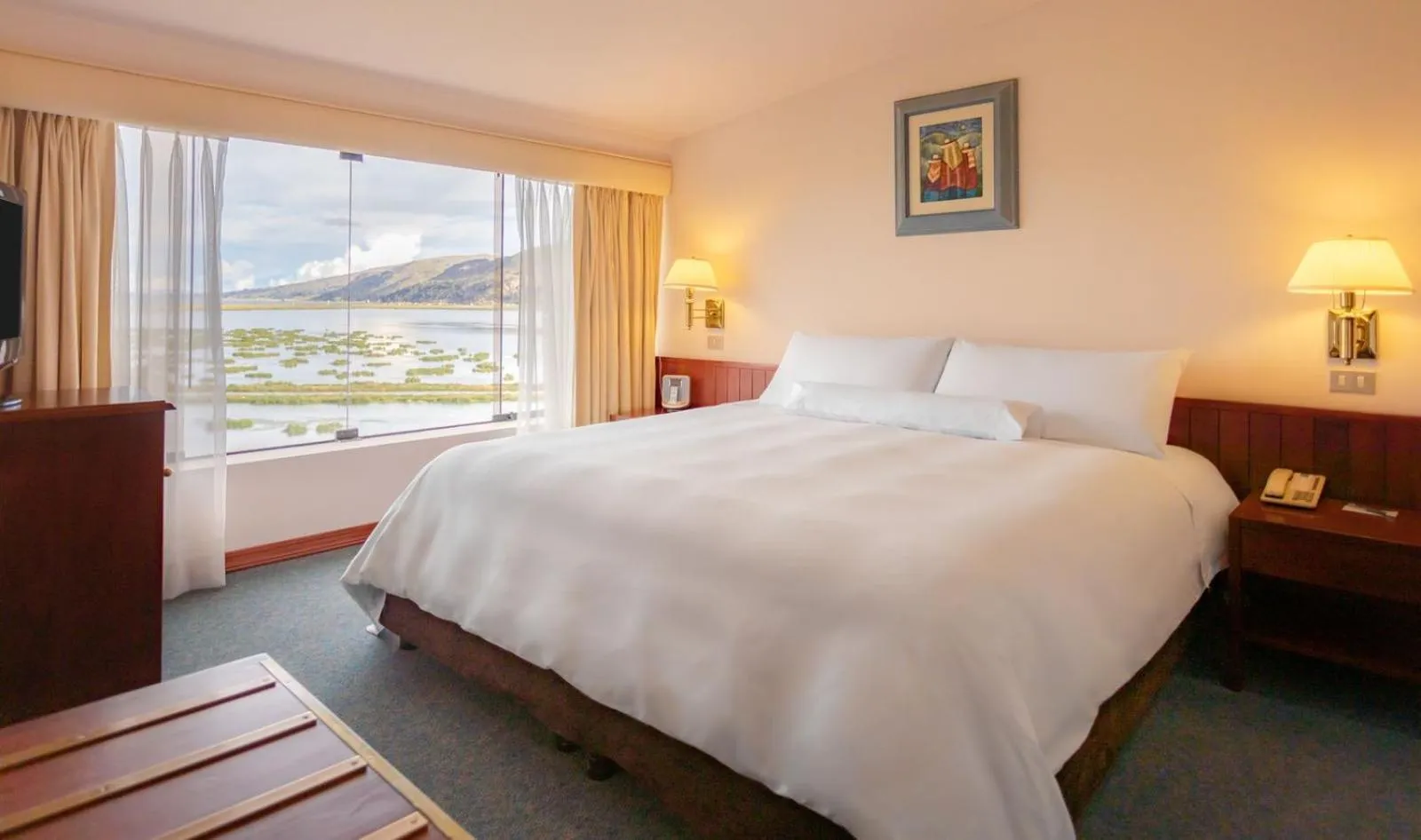 Bed in GHL Hotel Lago Titicaca