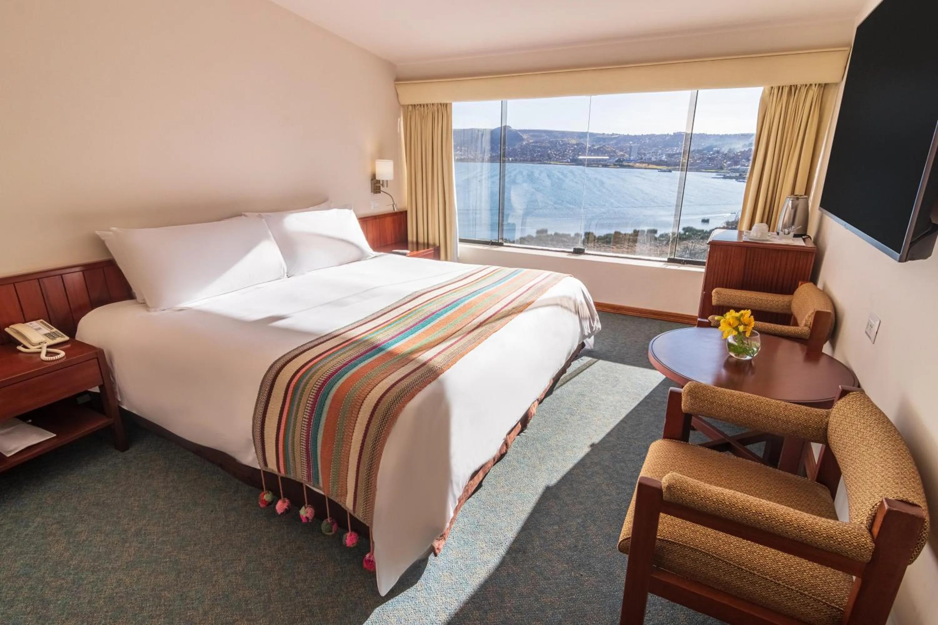 Bed in GHL Hotel Lago Titicaca