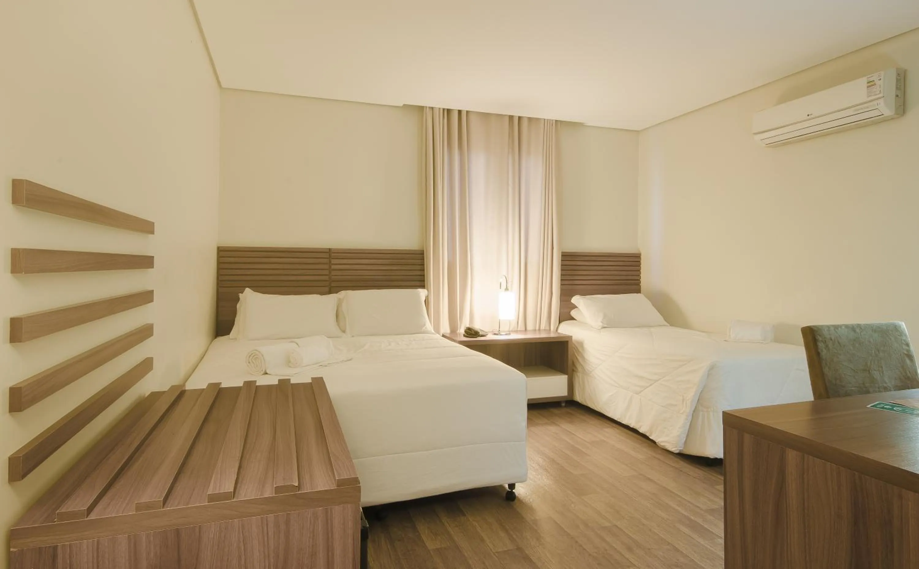 Bed in Umbu Hotel Porto Alegre - Centro Histórico - Prox Aeroporto