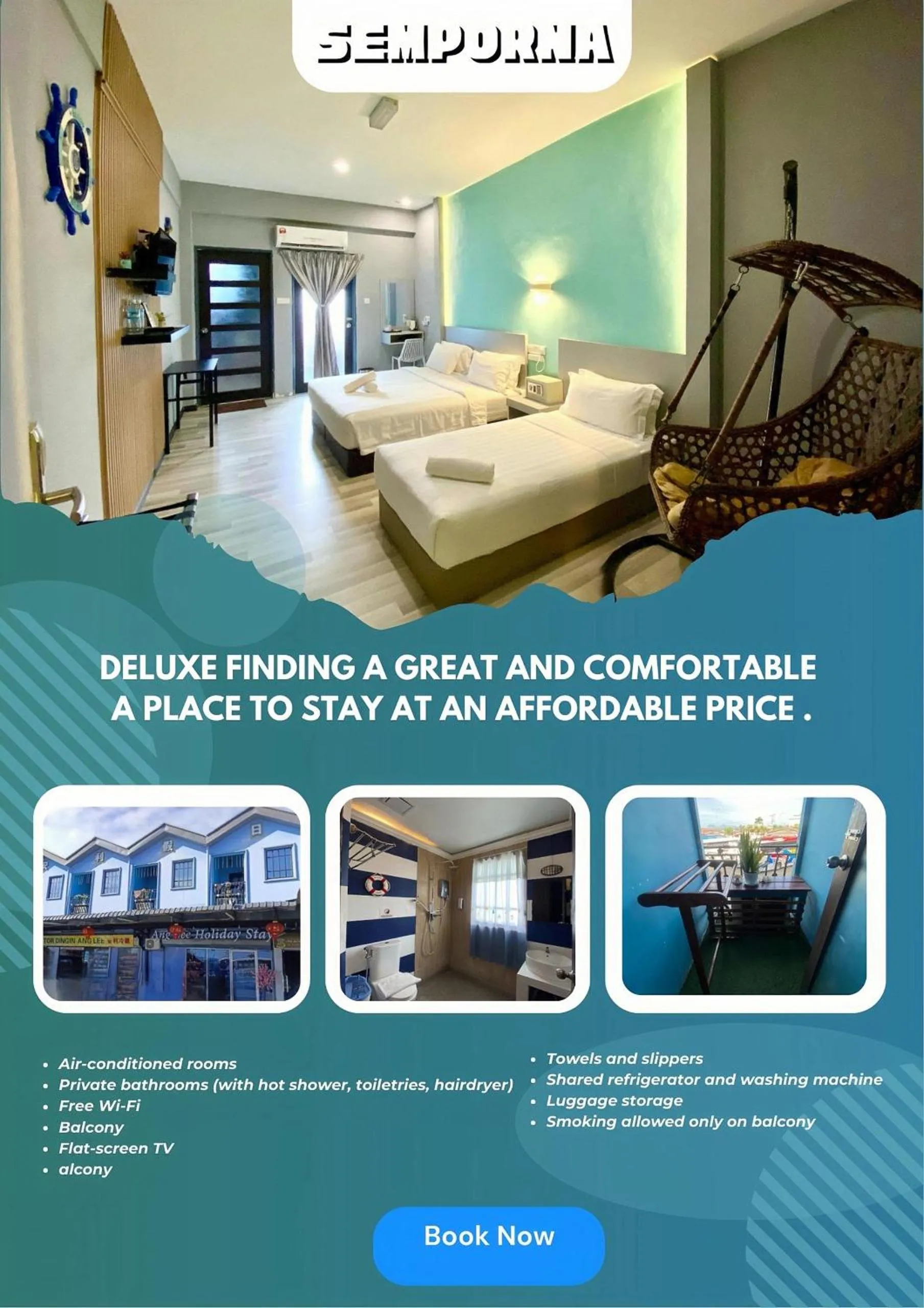 Bed in Ang Lee Holiday Stay