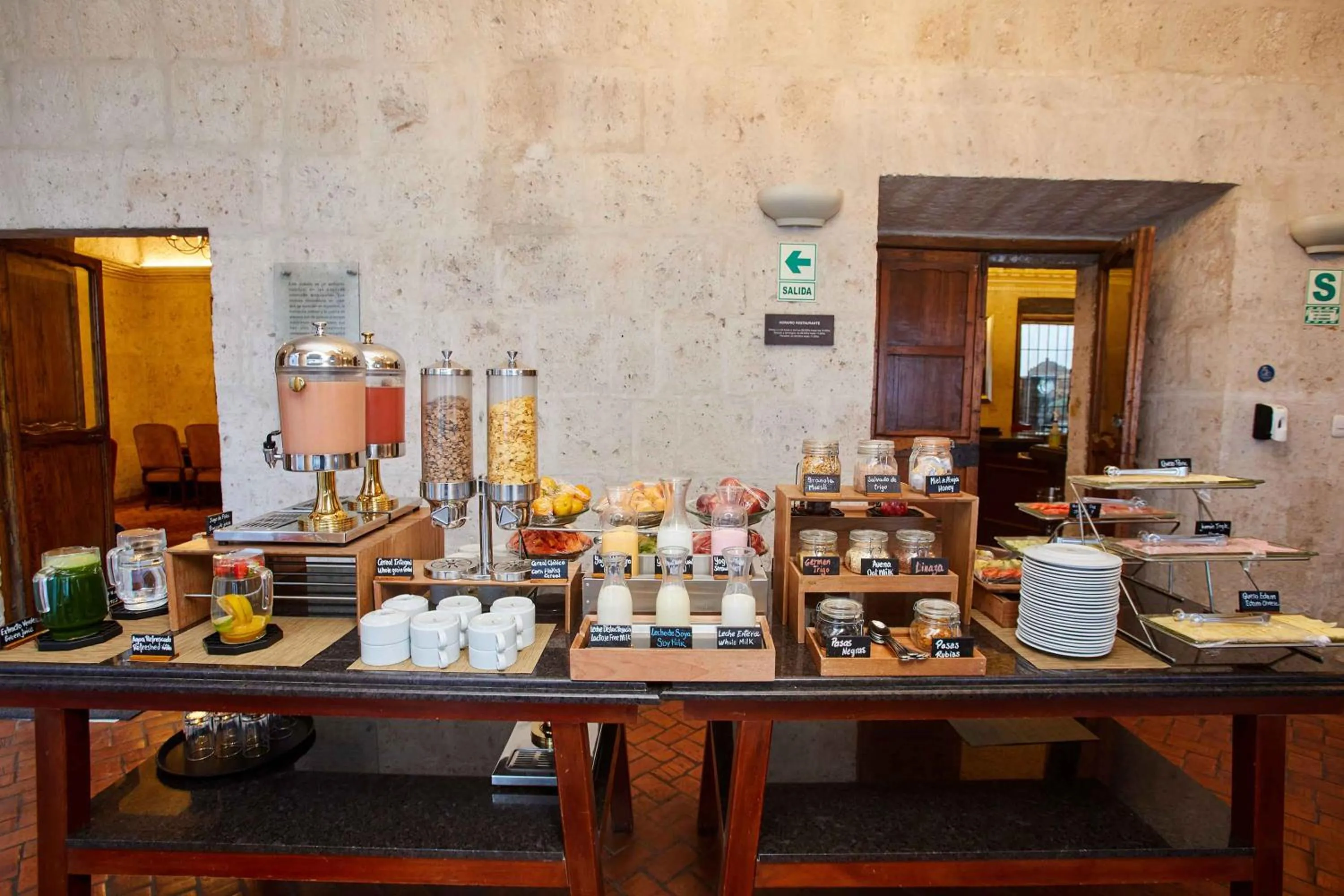 Buffet breakfast in Casa Andina Premium Arequipa