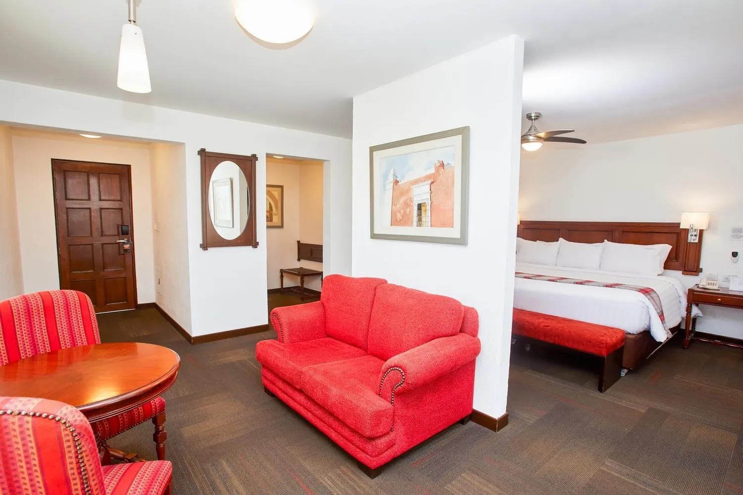 Seating area, Bed in Casa Andina Premium Arequipa