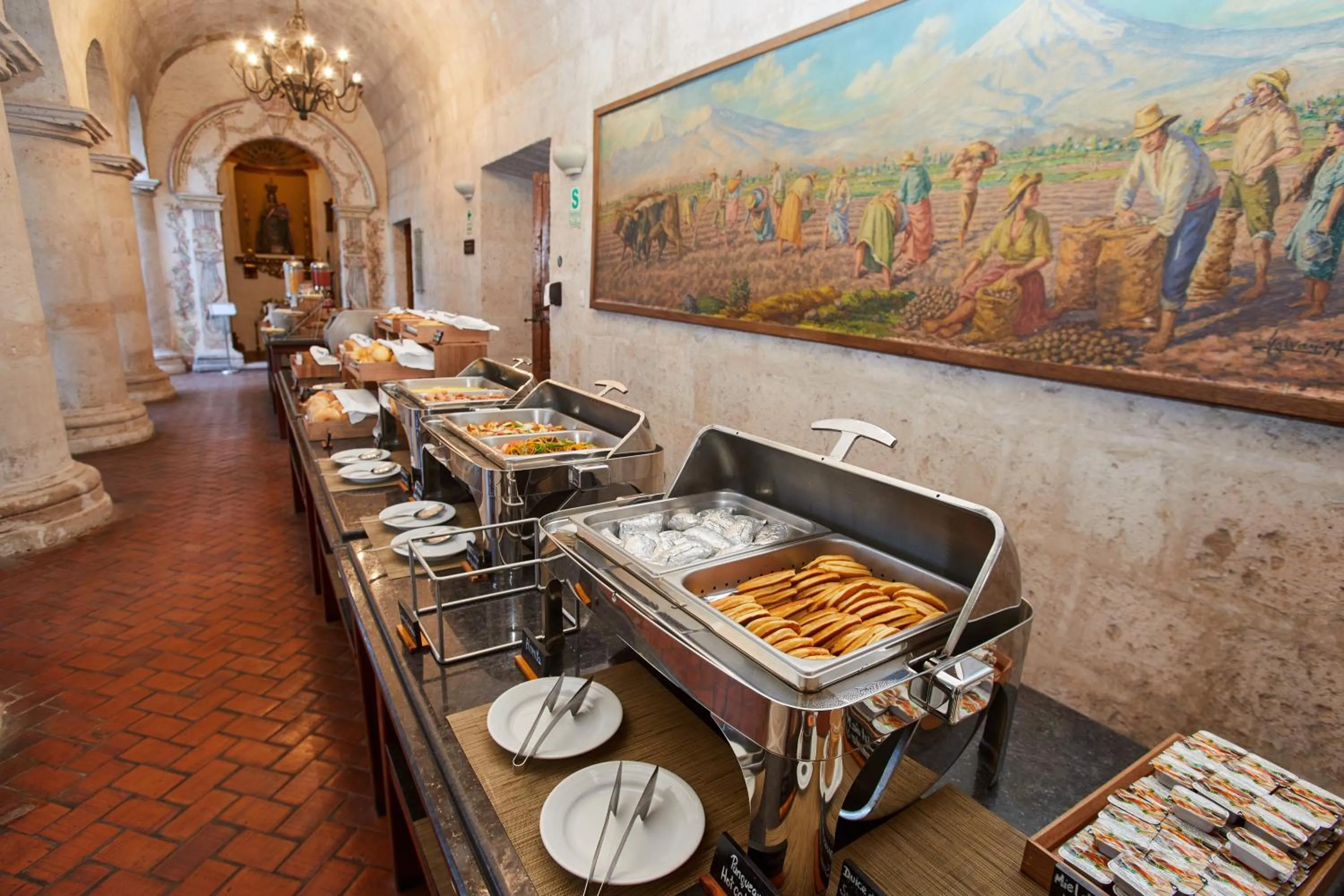Buffet breakfast in Casa Andina Premium Arequipa