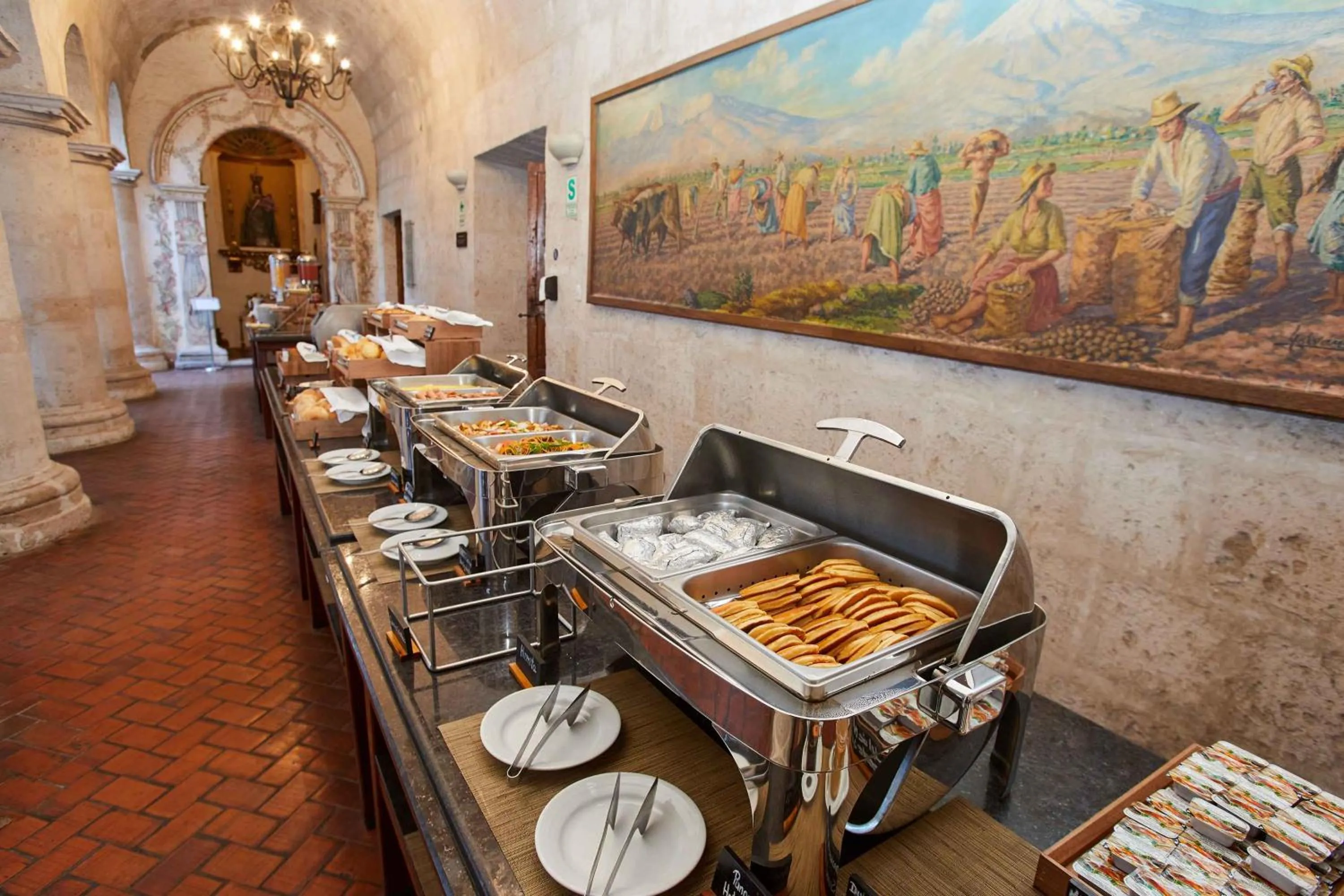 Buffet breakfast in Casa Andina Premium Arequipa