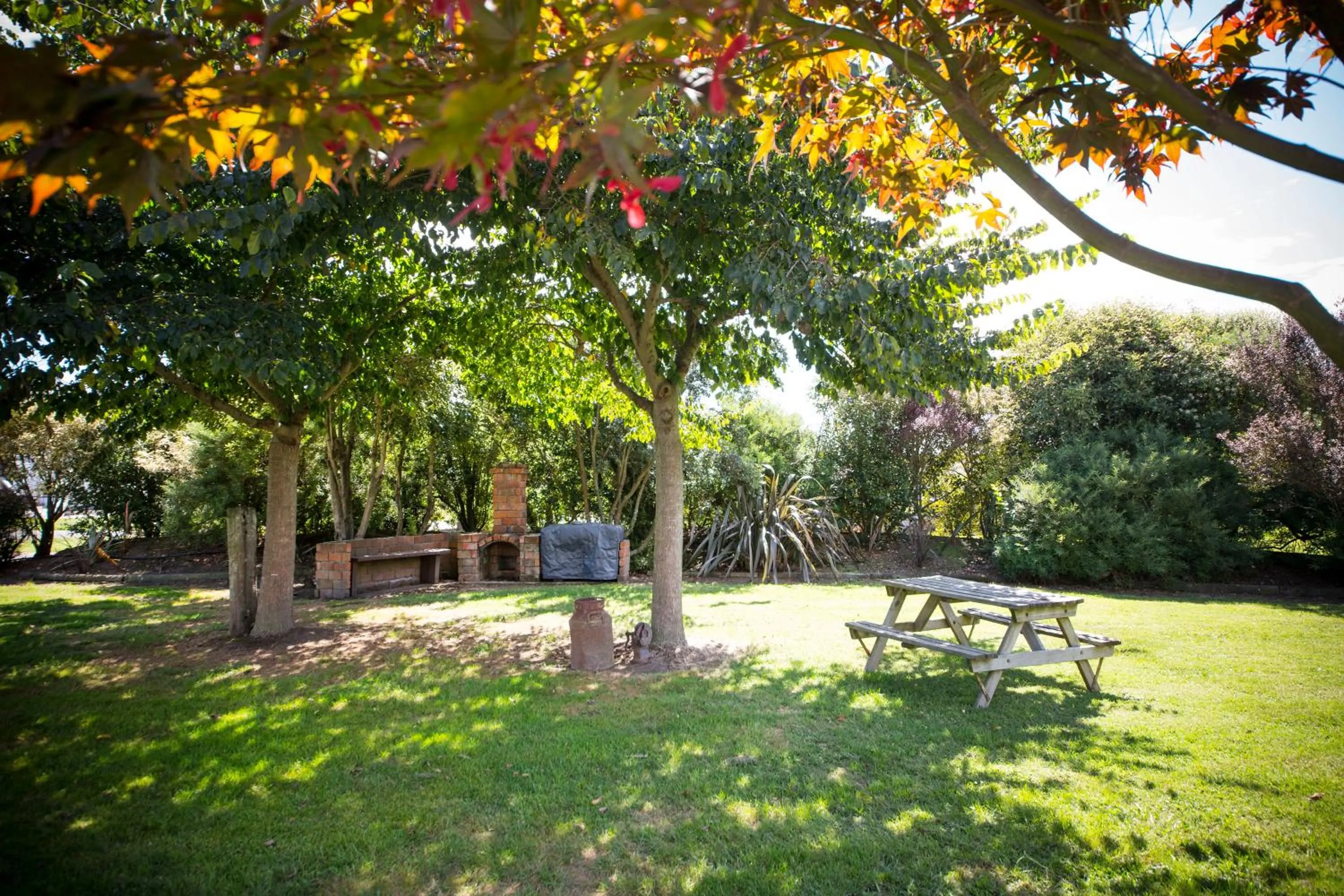 Garden in The Clive Hideaway