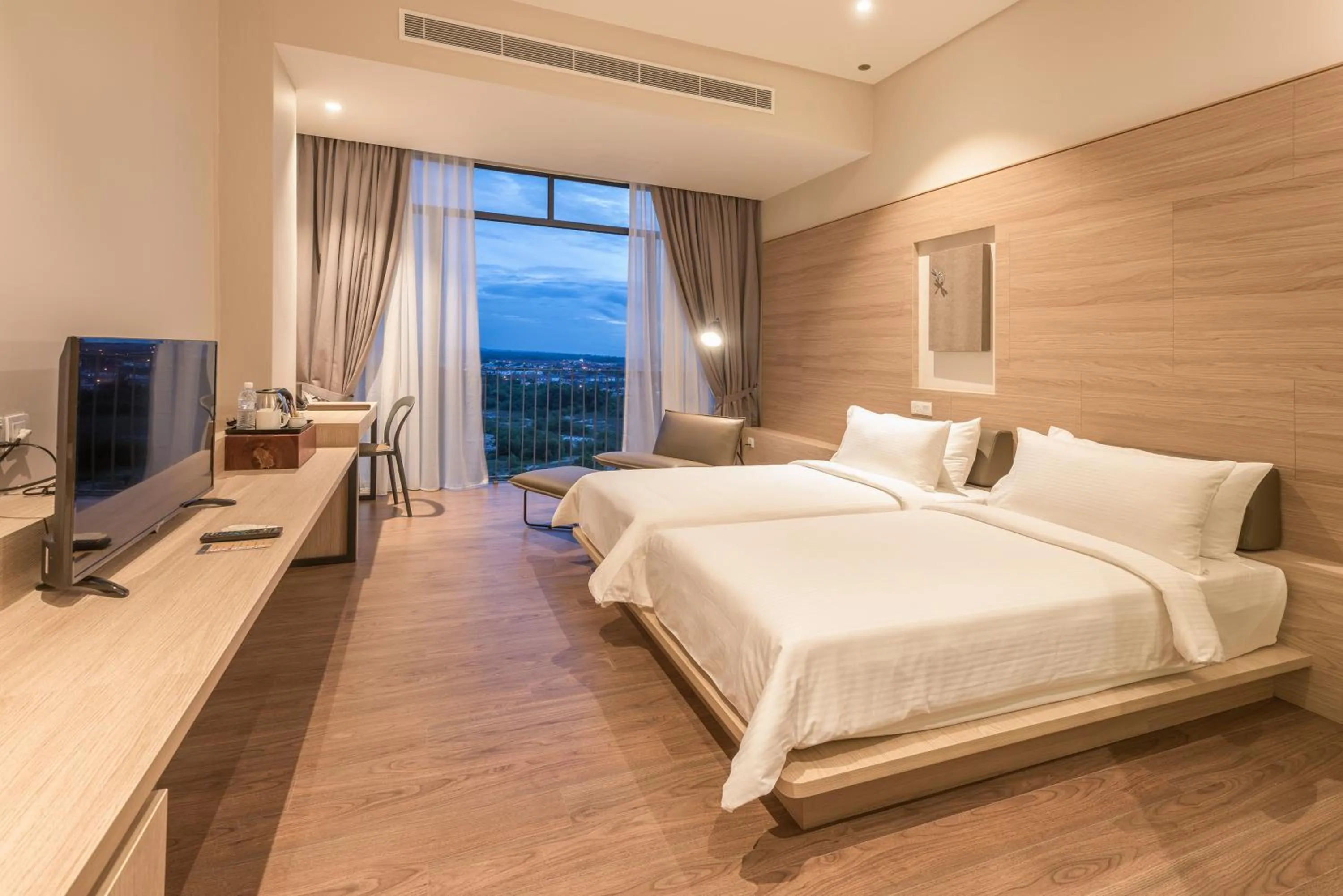 Bed in Jinhold Hotel & Serviced Apartment