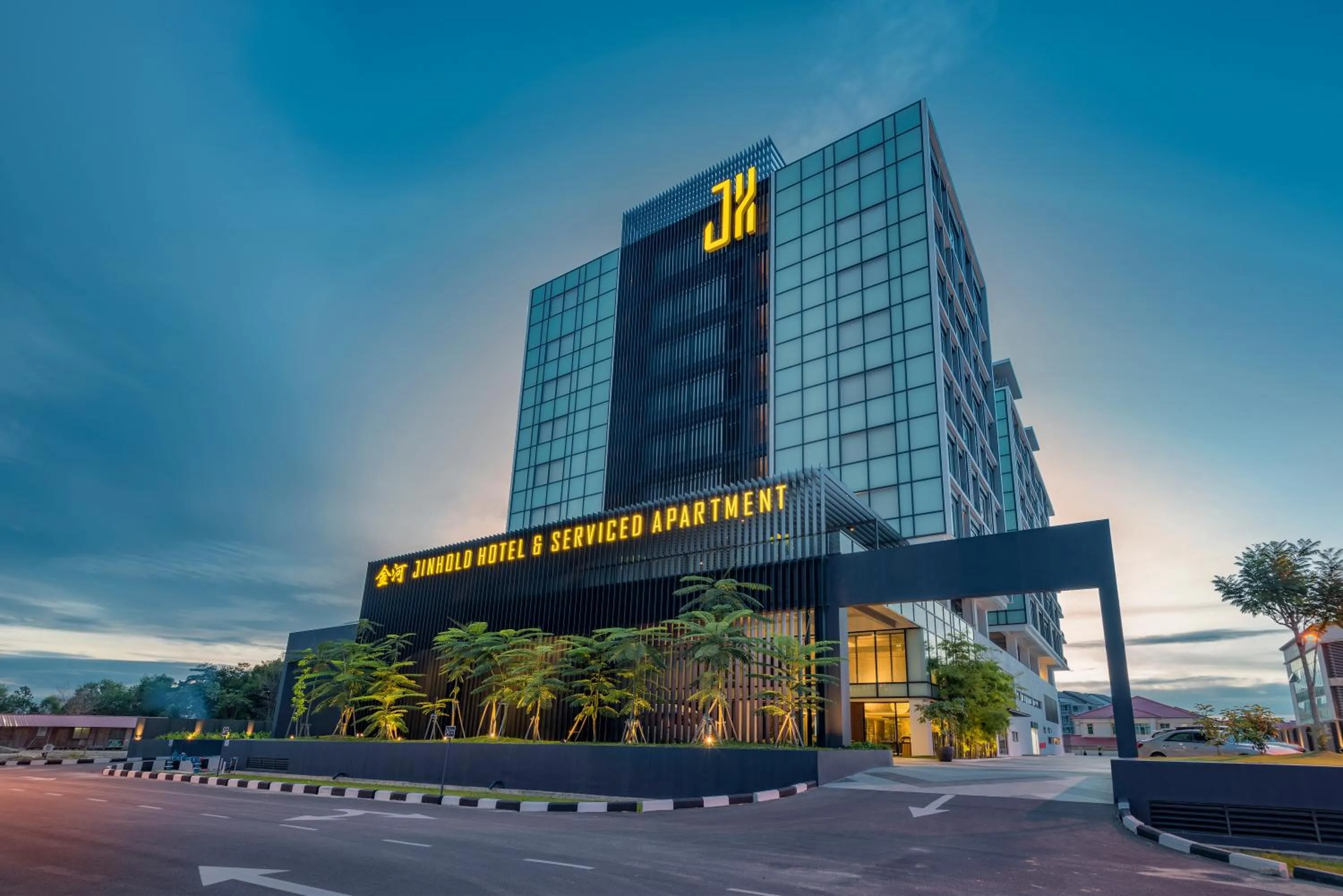 Facade/entrance in Jinhold Hotel & Serviced Apartment