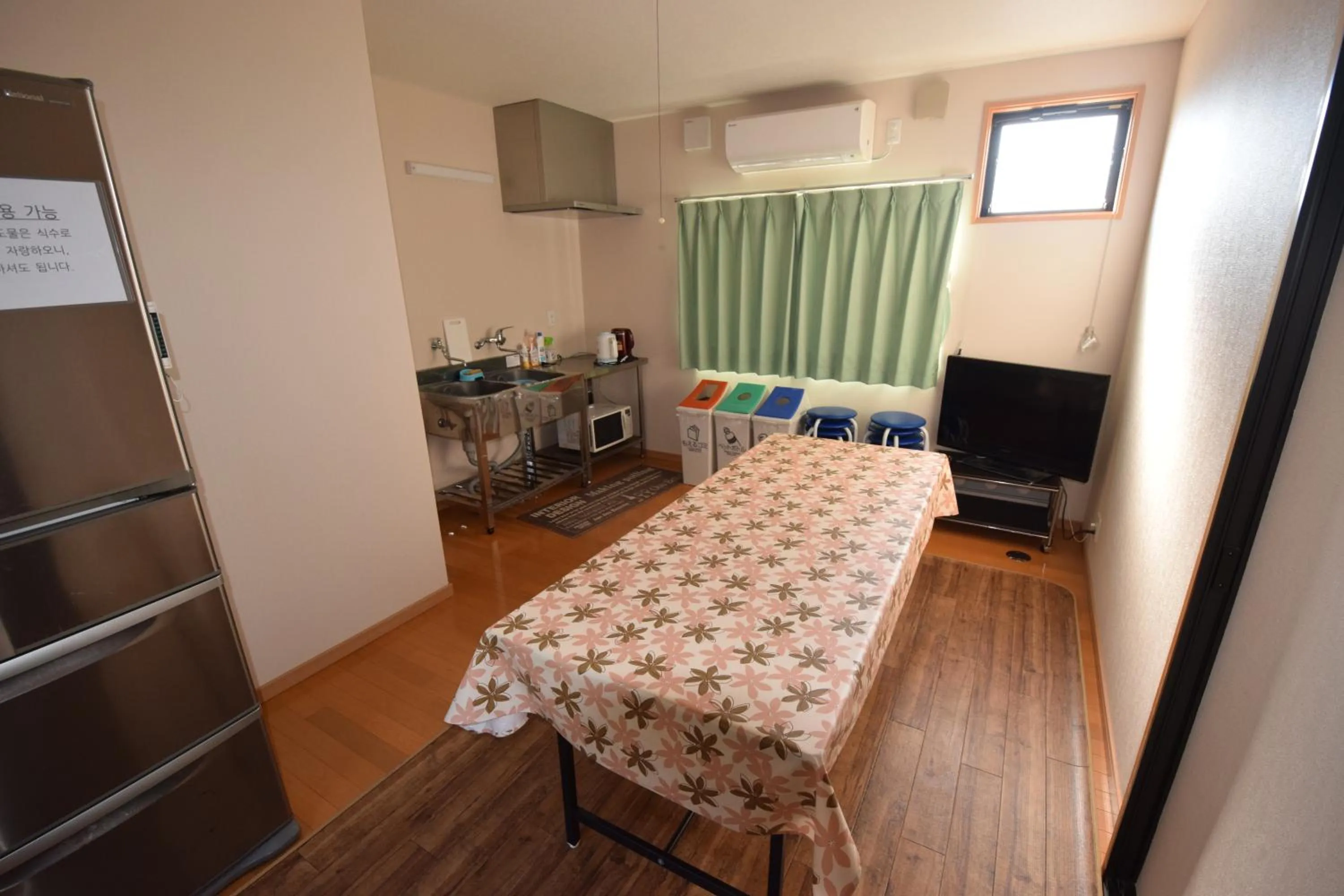 Bed in Minshuku Nishidomari