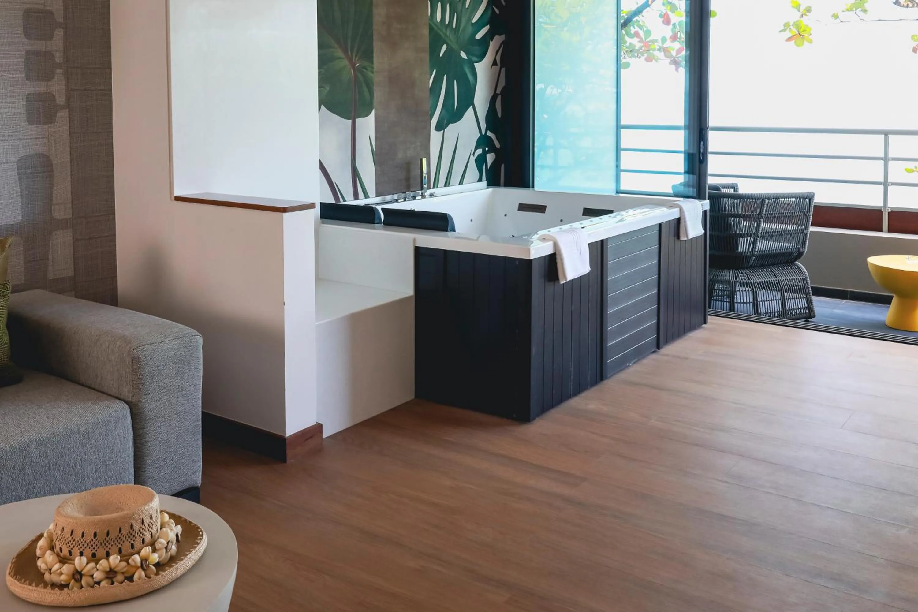 Patio in Le Tahiti by Pearl Resorts