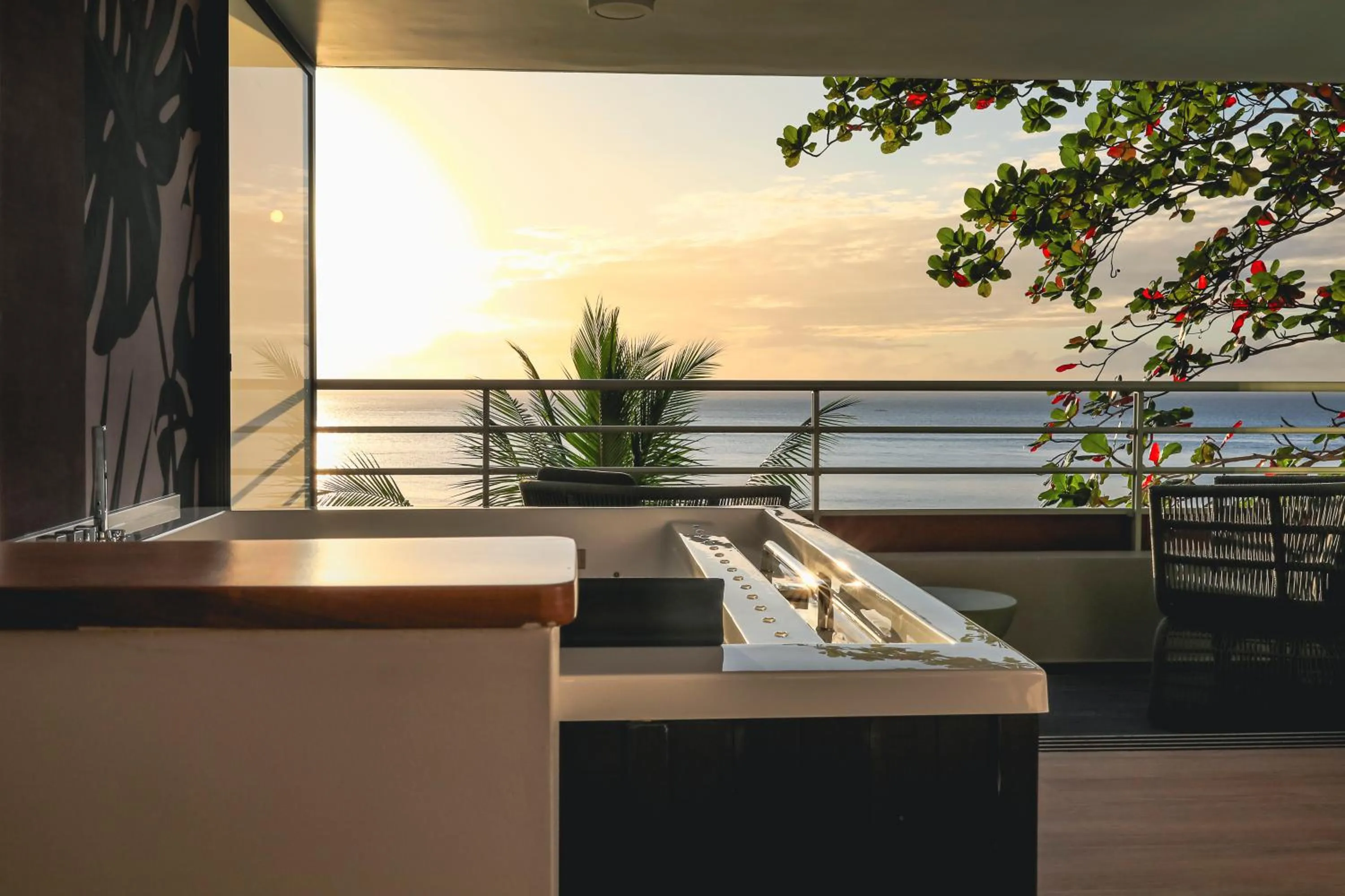 Patio in Le Tahiti by Pearl Resorts