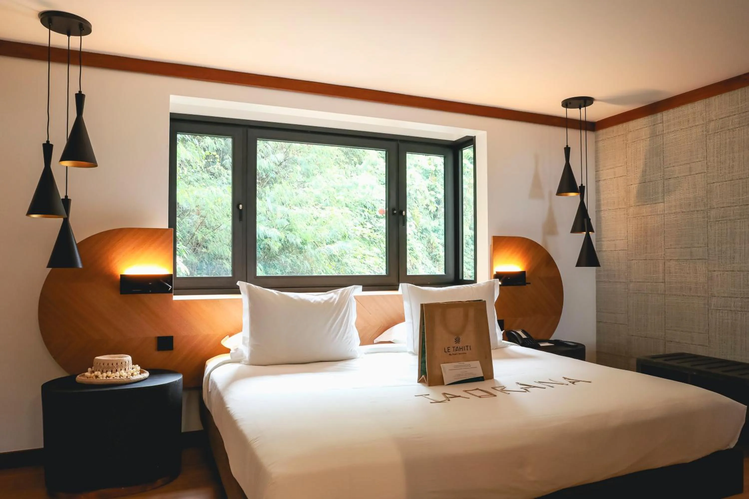 Bed in Le Tahiti by Pearl Resorts