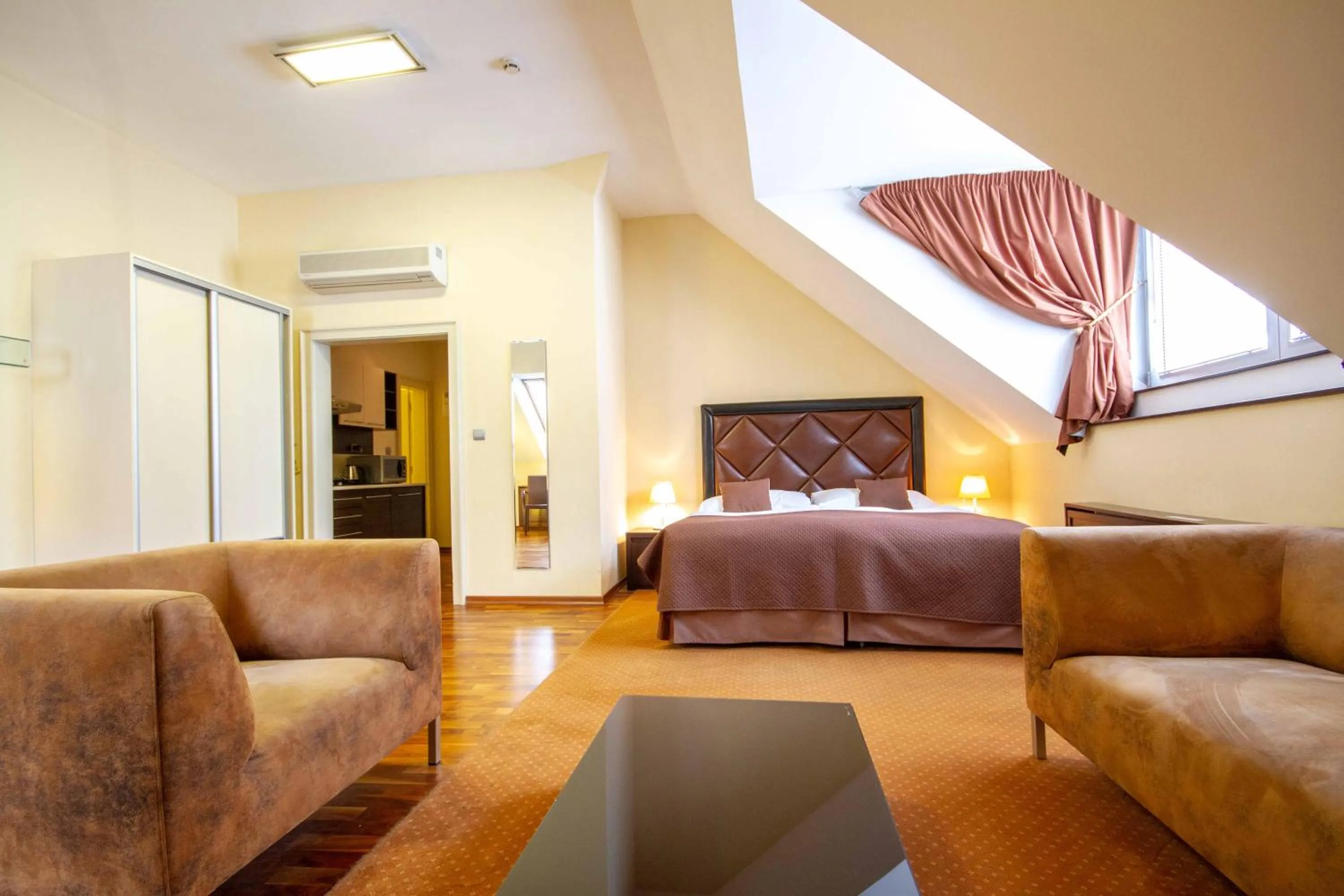 Bed in SKARITZ Hotel & Residence