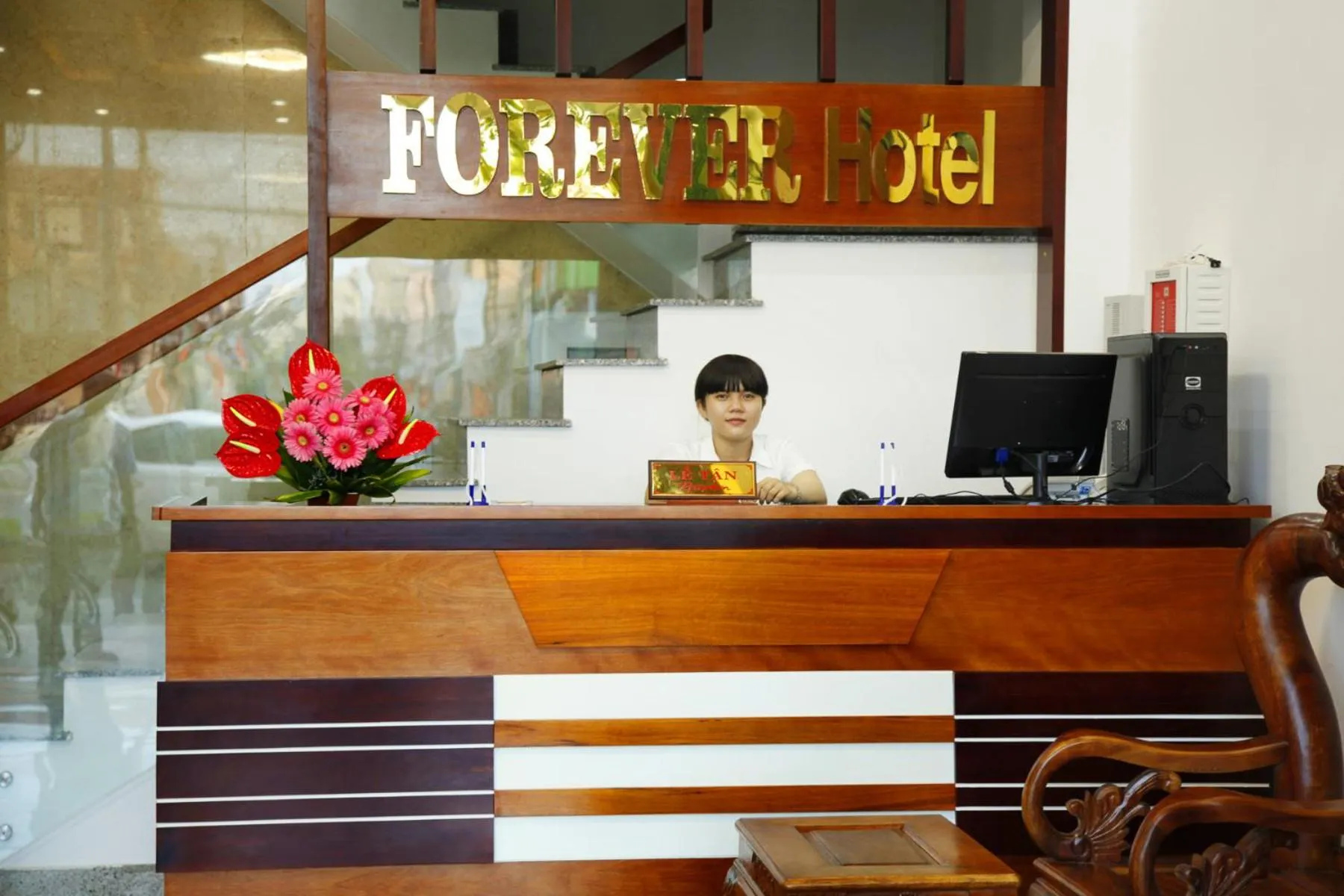 Lobby or reception in Forever Hotel