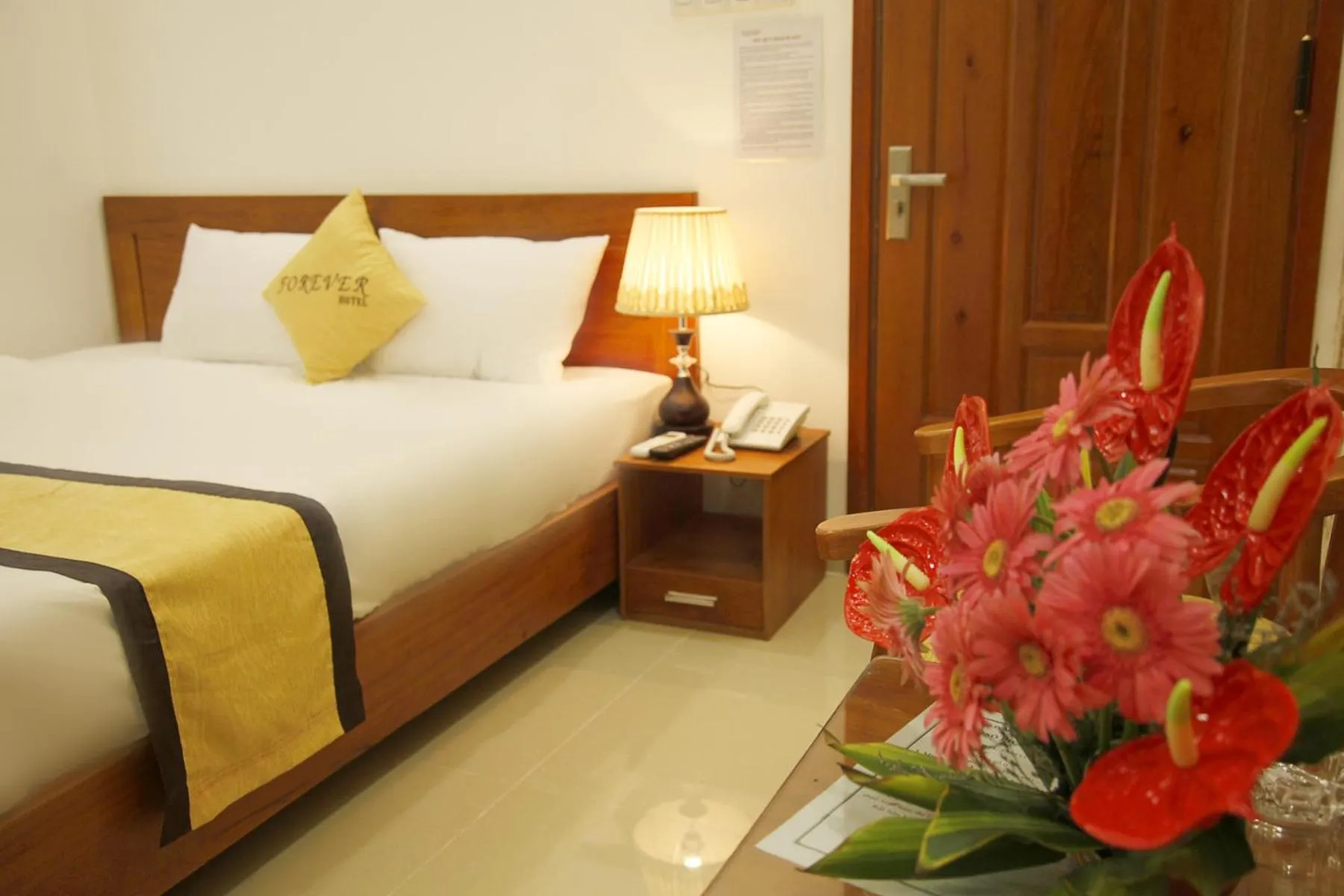 Bed in Forever Hotel