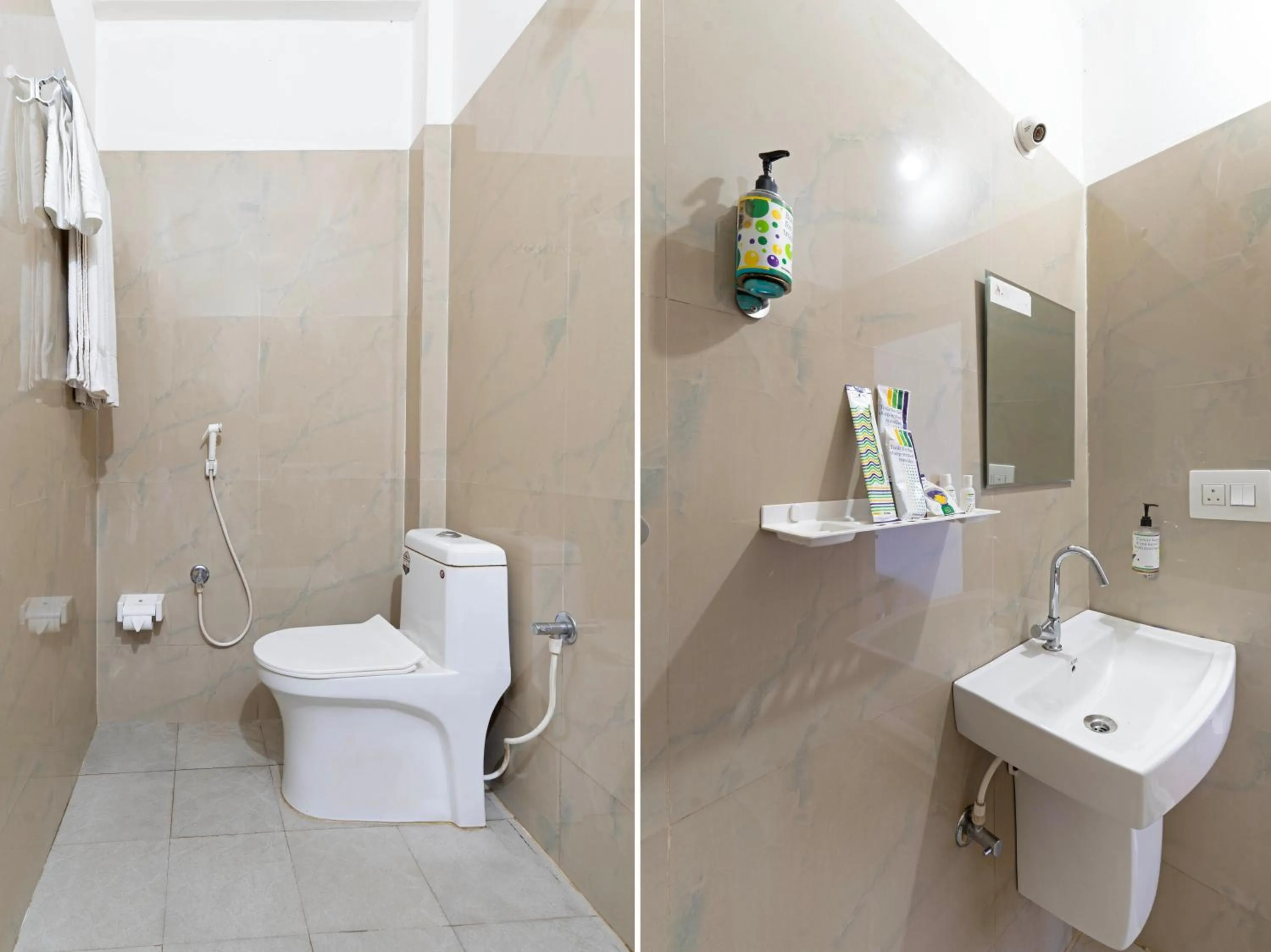 Bathroom in Itsy Hotels Jammabane Cottage, 5 Minutes To Mountain View Coffee Plantation