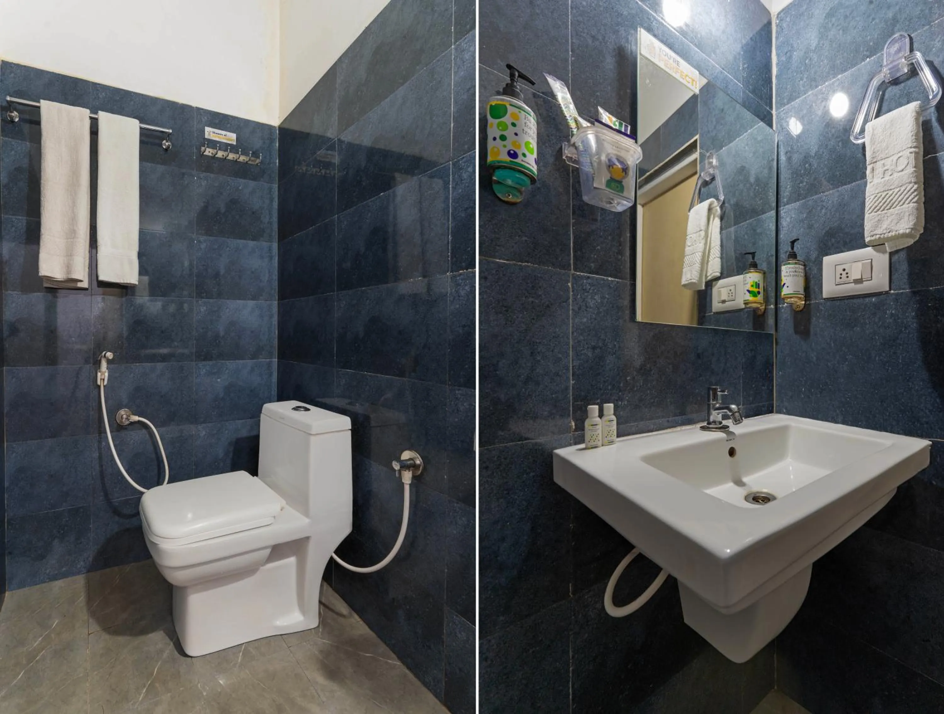 Bathroom in Itsy Hotels Jammabane Cottage, 5 Minutes To Mountain View Coffee Plantation