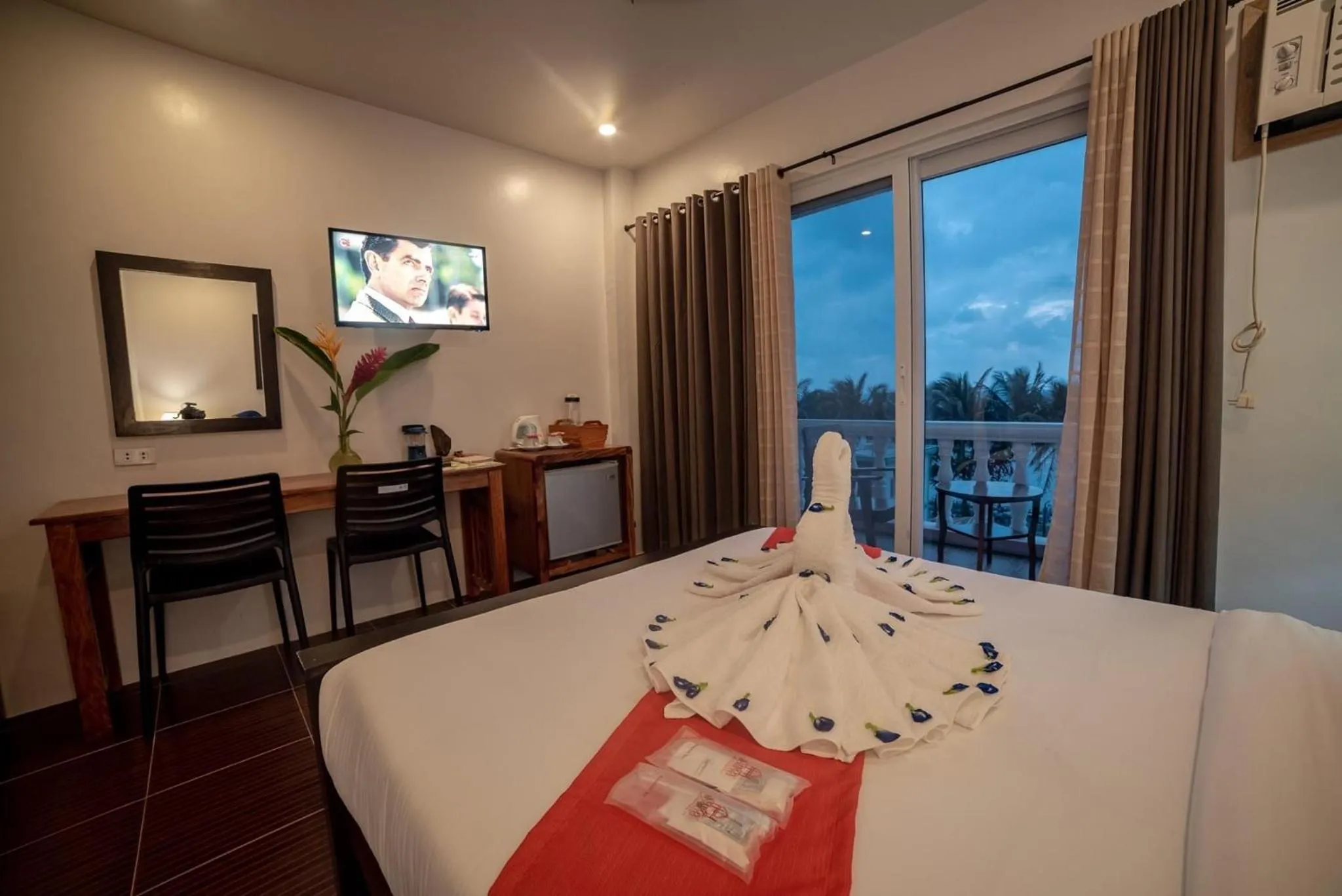 Bed in Amboy Hometel