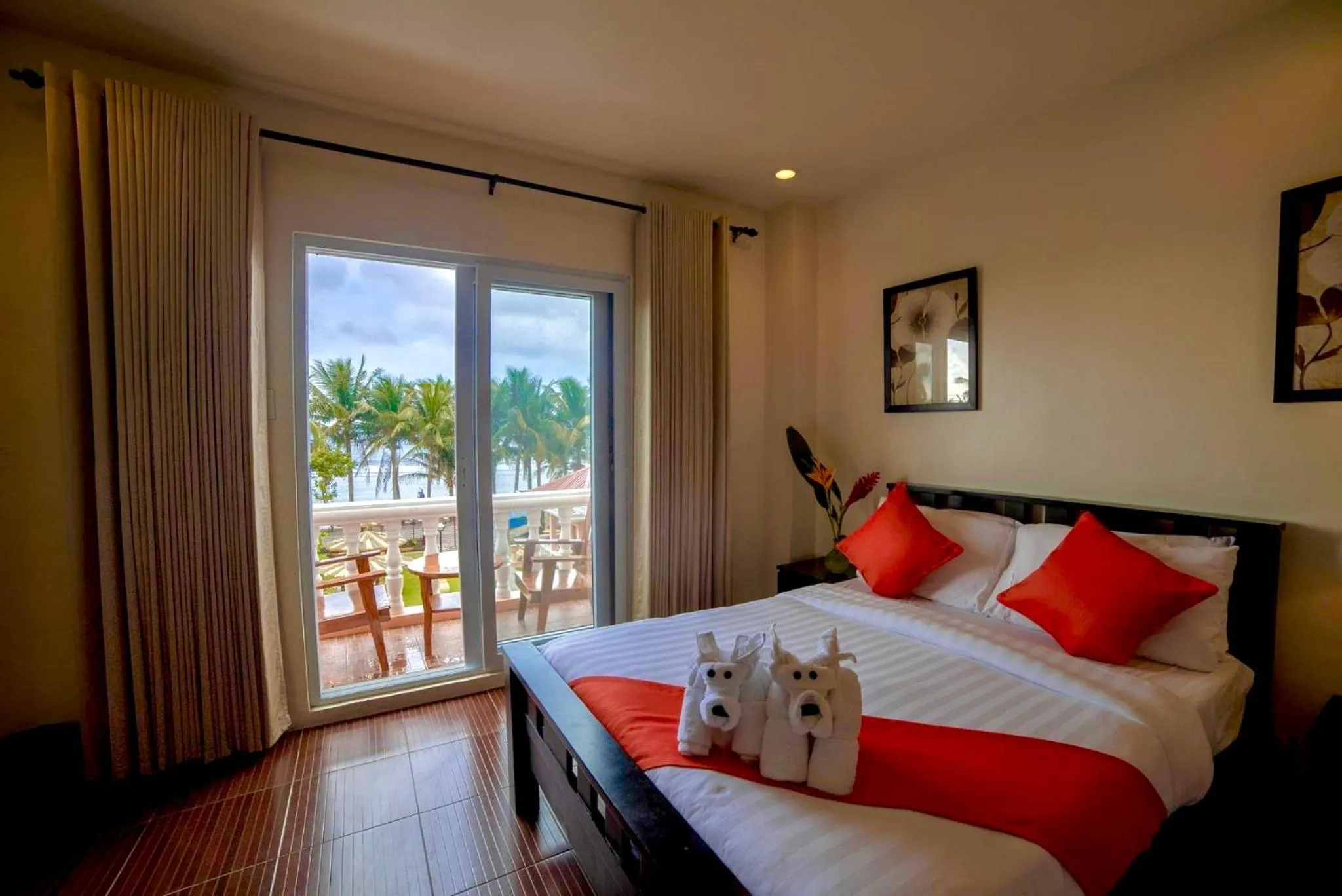 Bed in Amboy Hometel