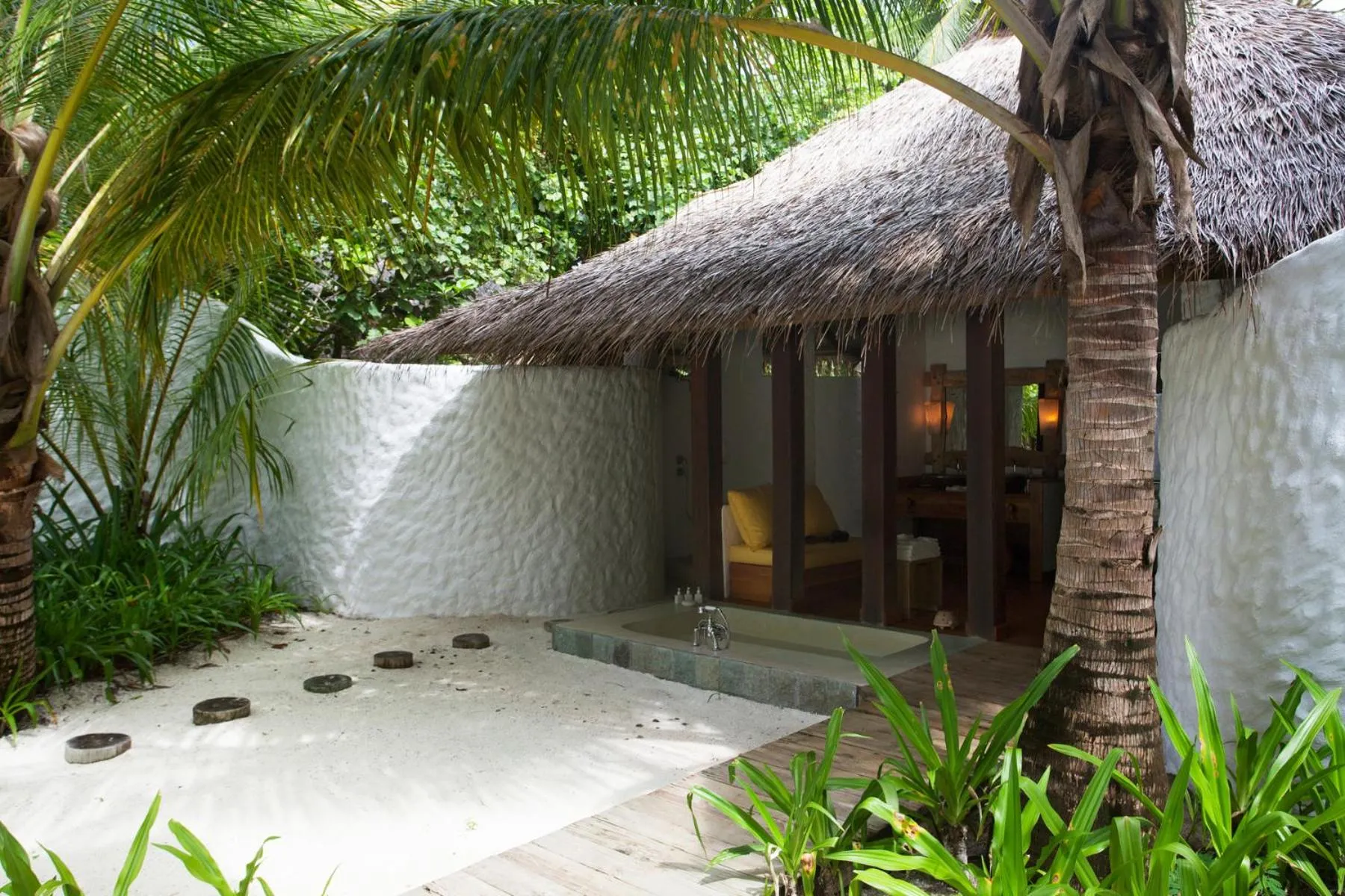 Bathroom in Soneva Fushi