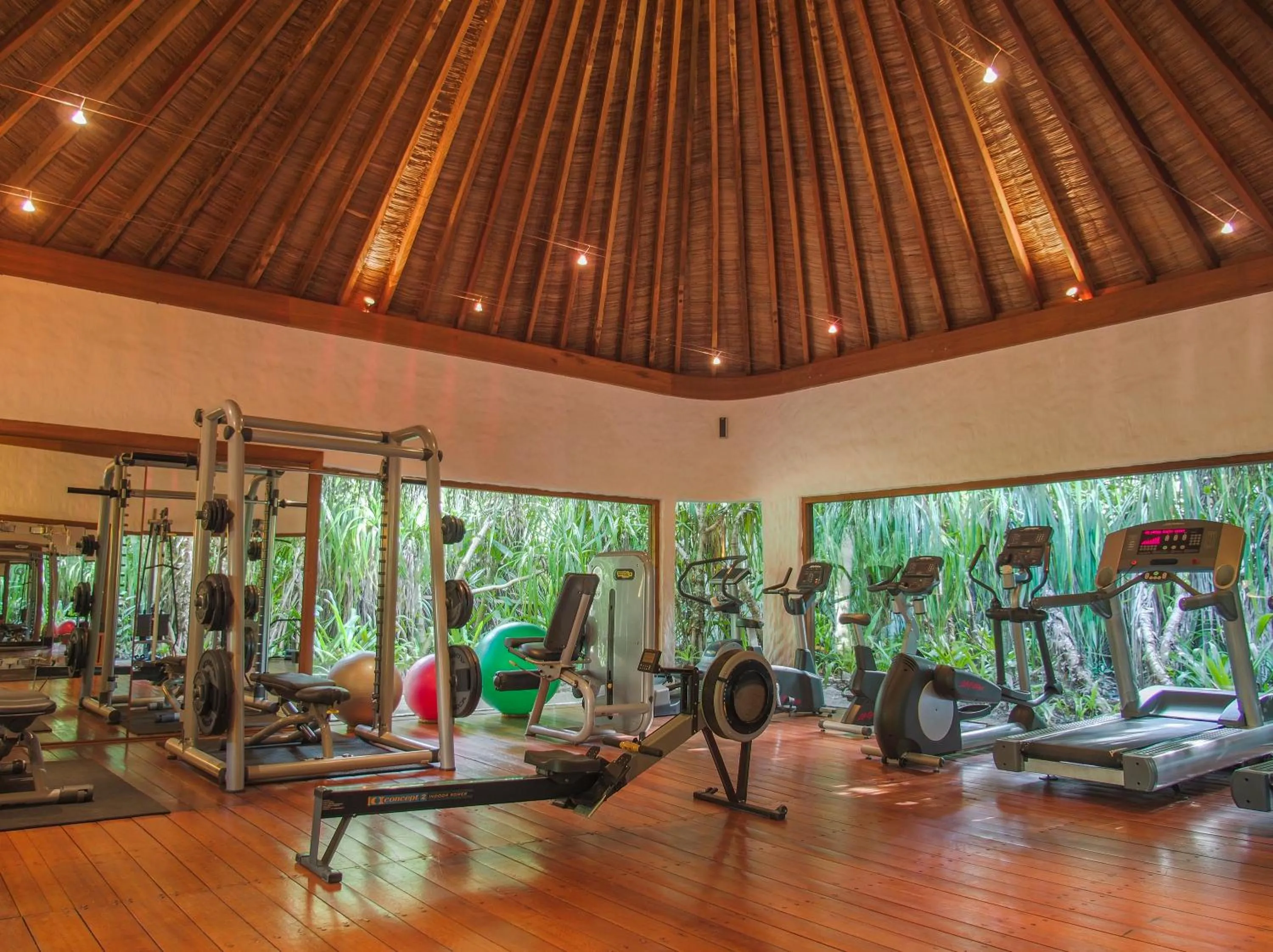 Fitness centre/facilities in Soneva Fushi