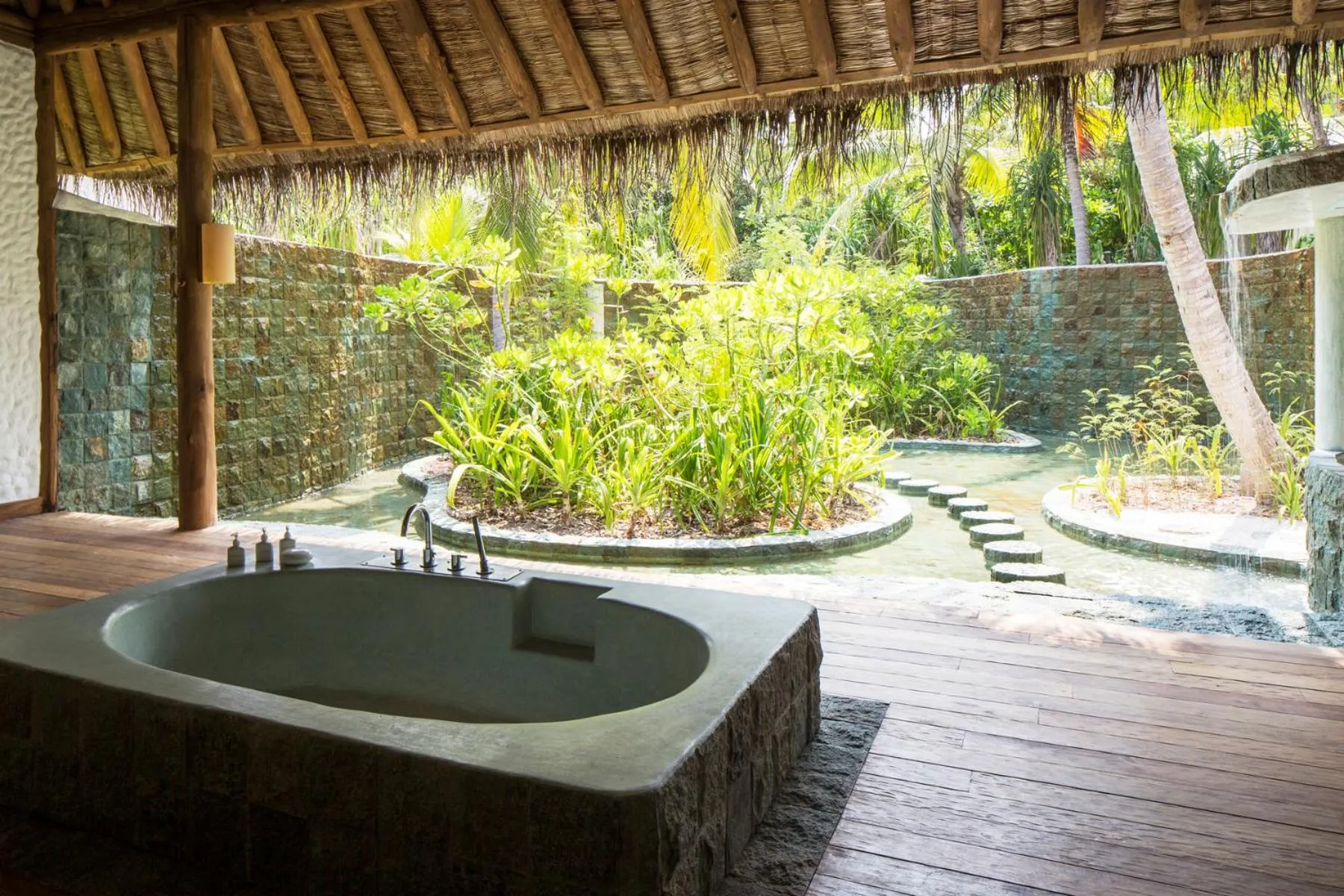 Bathroom in Soneva Fushi