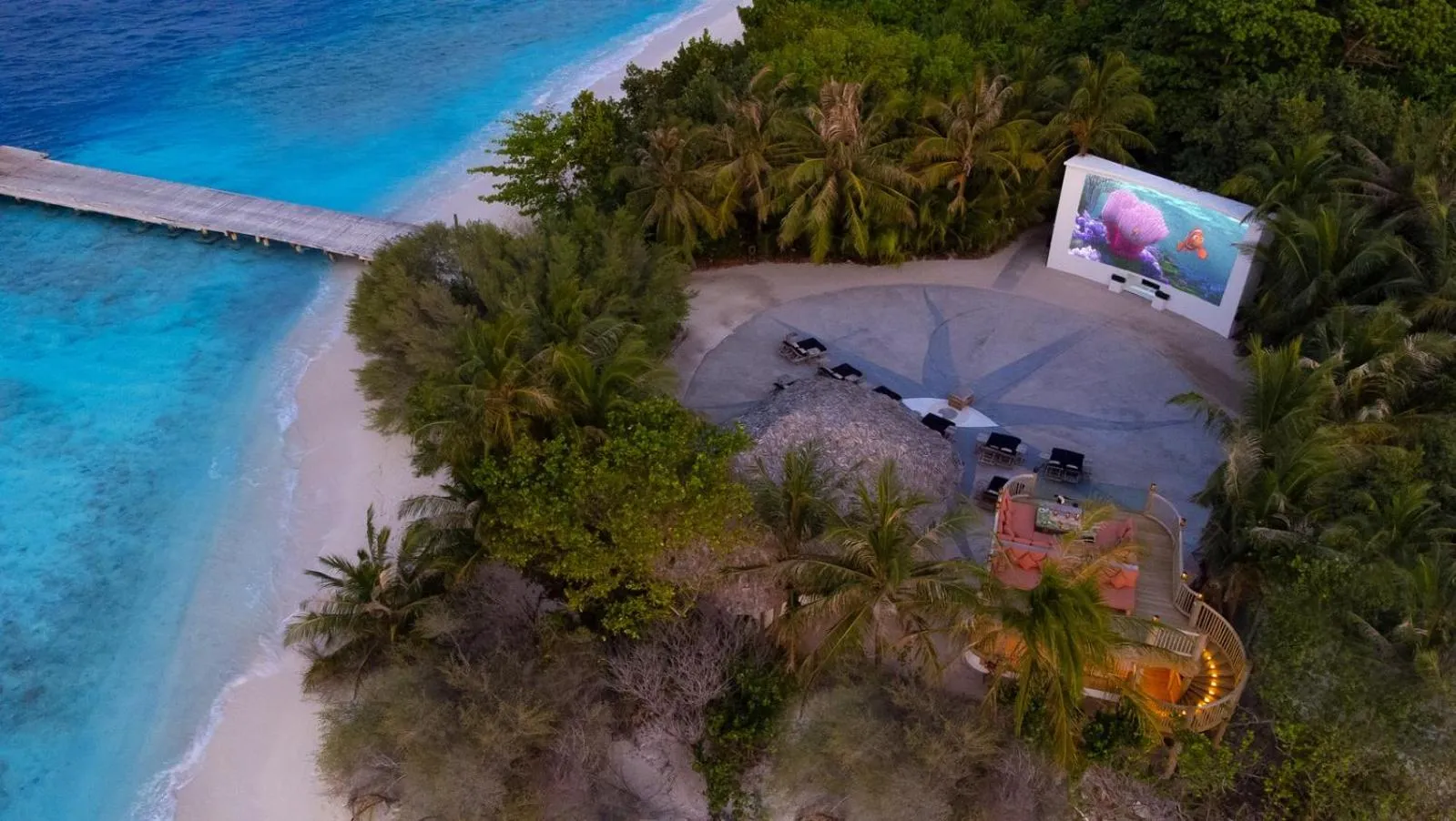 Beach in Soneva Fushi