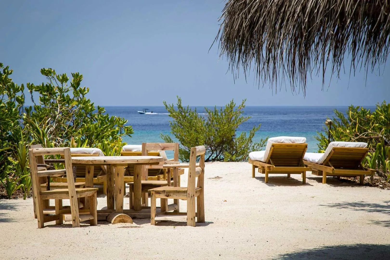 Beach in Soneva Fushi