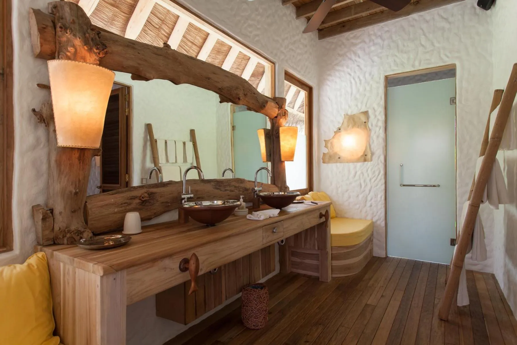 Bathroom in Soneva Fushi