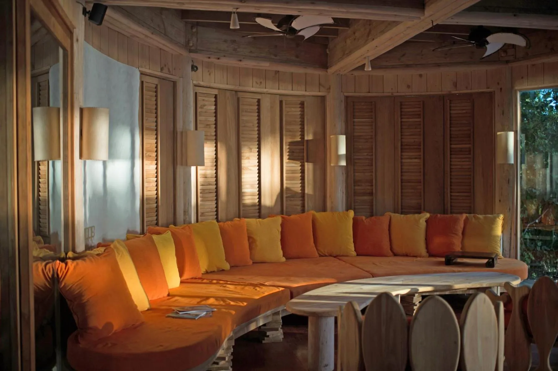 Living room in Soneva Fushi