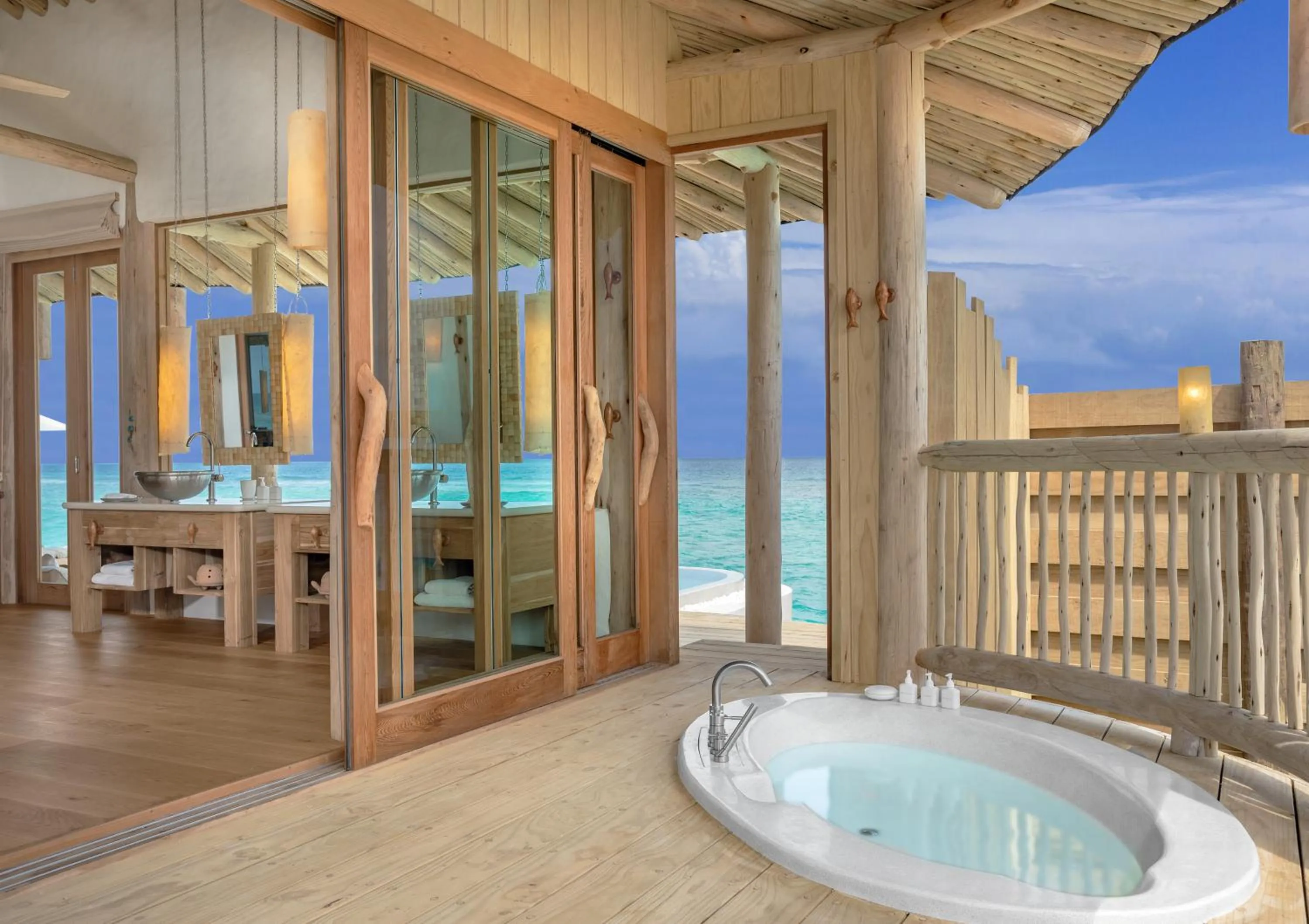 Bathroom in Soneva Fushi