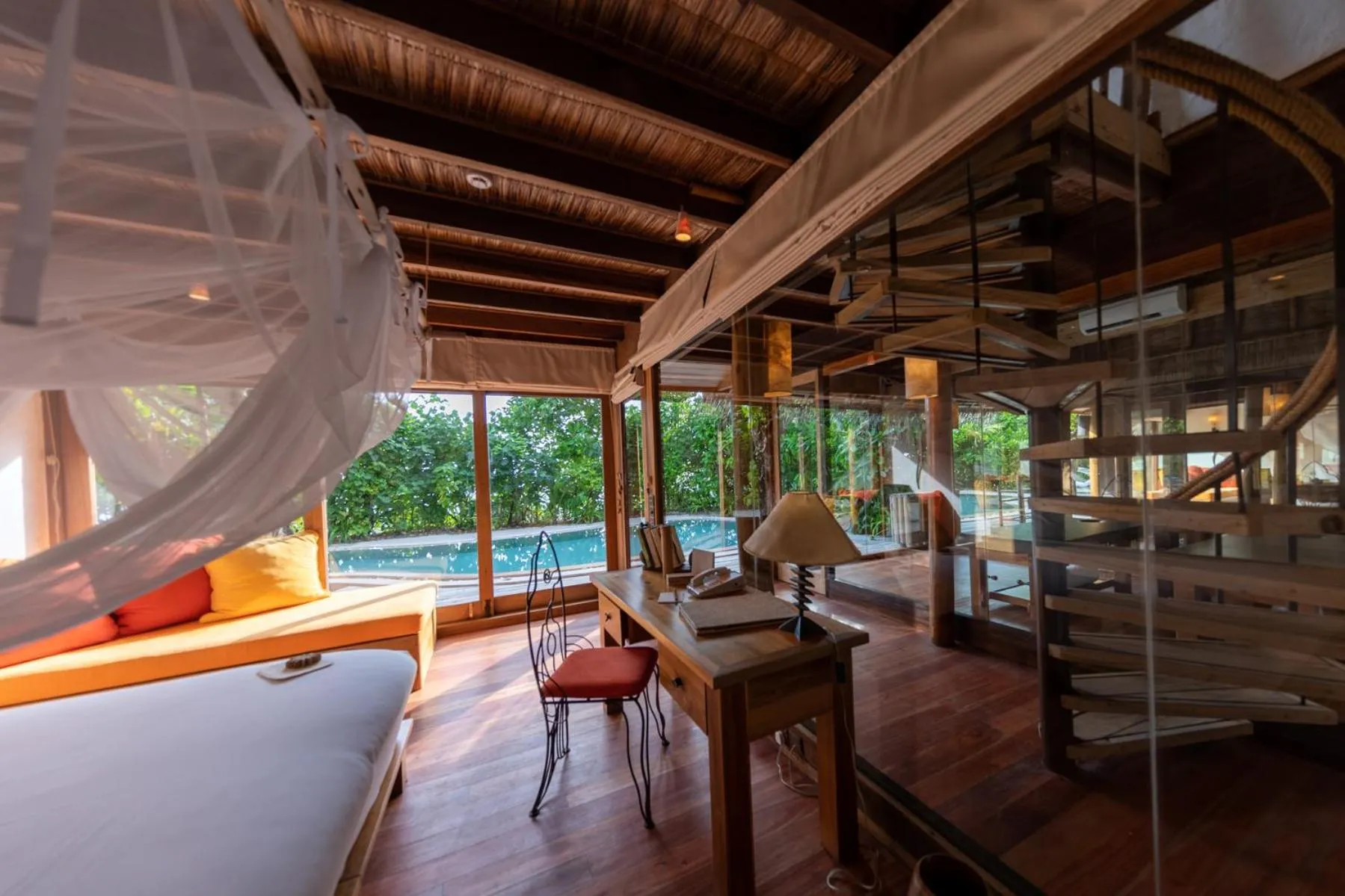 Bedroom in Soneva Fushi