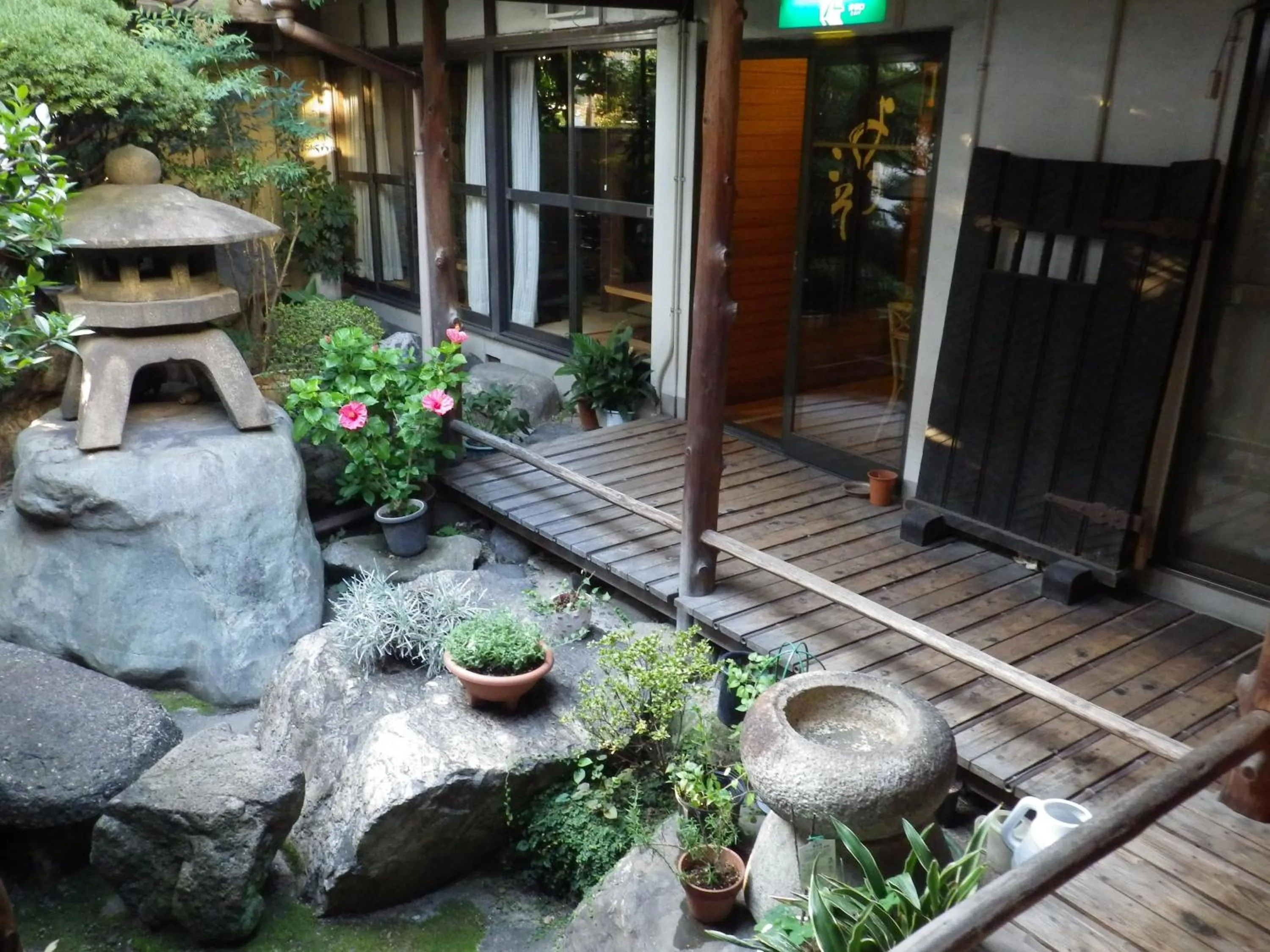 Garden in Uokagi Ryokan