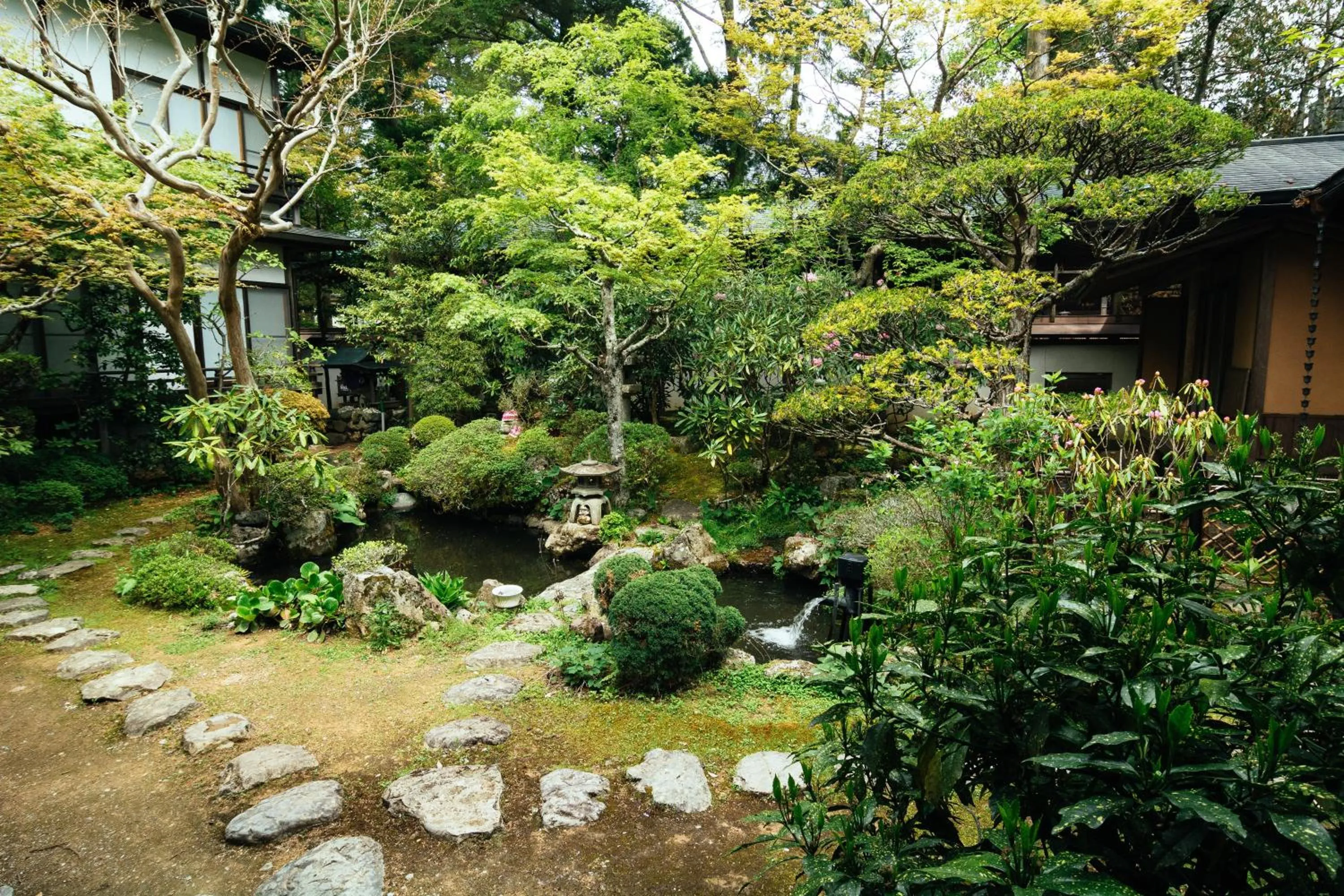 Garden in 高野山 宿坊 増福院 -Koyasan Shukubo Zofukuin-