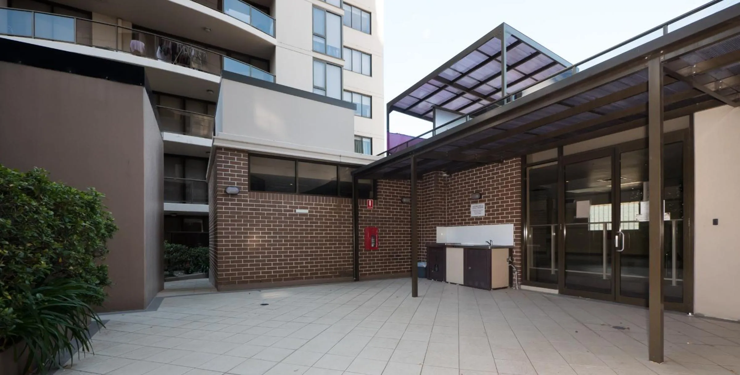 BBQ facilities in Fiori Apartments