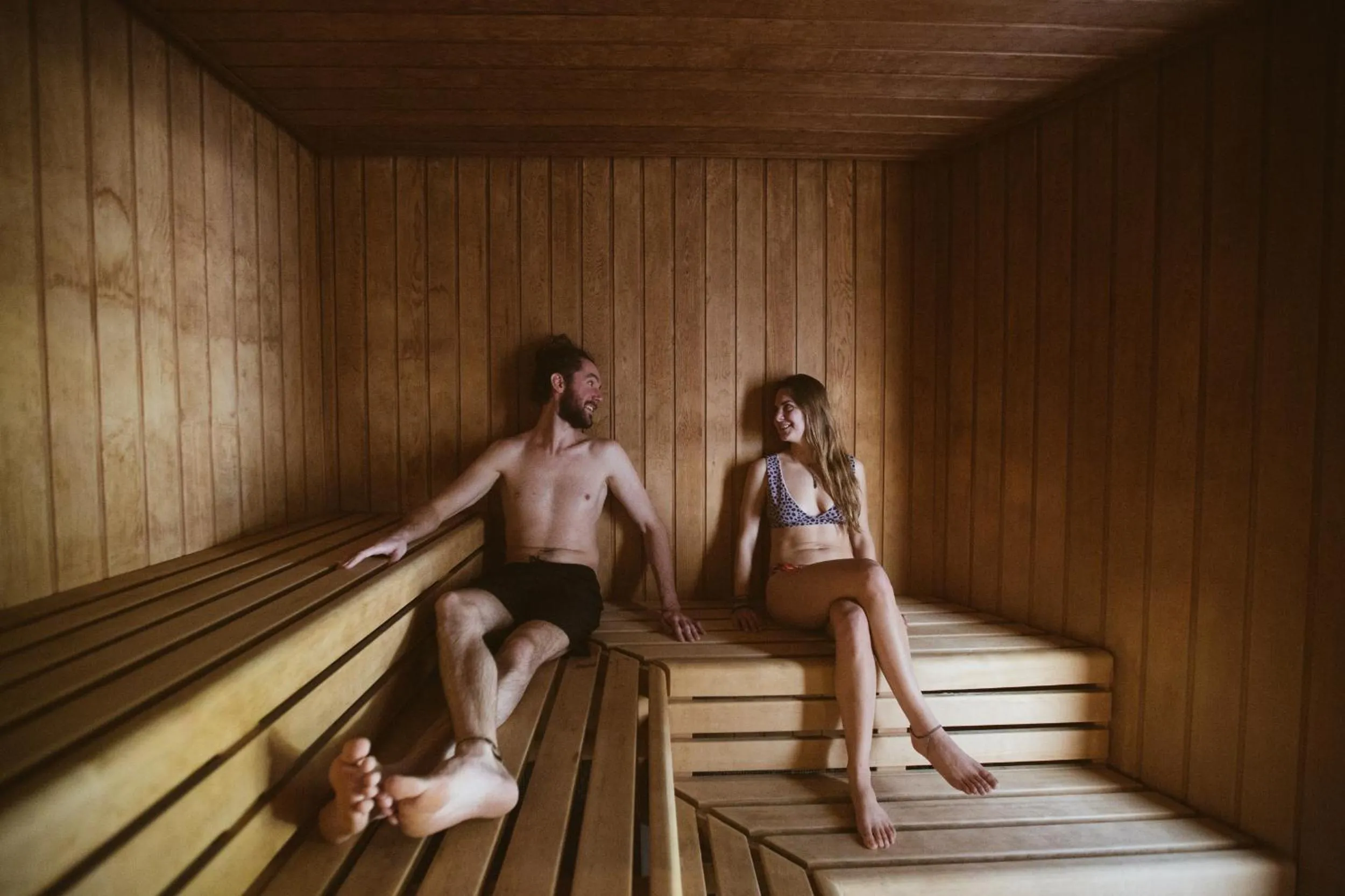 Sauna in Nugget Point Hotel