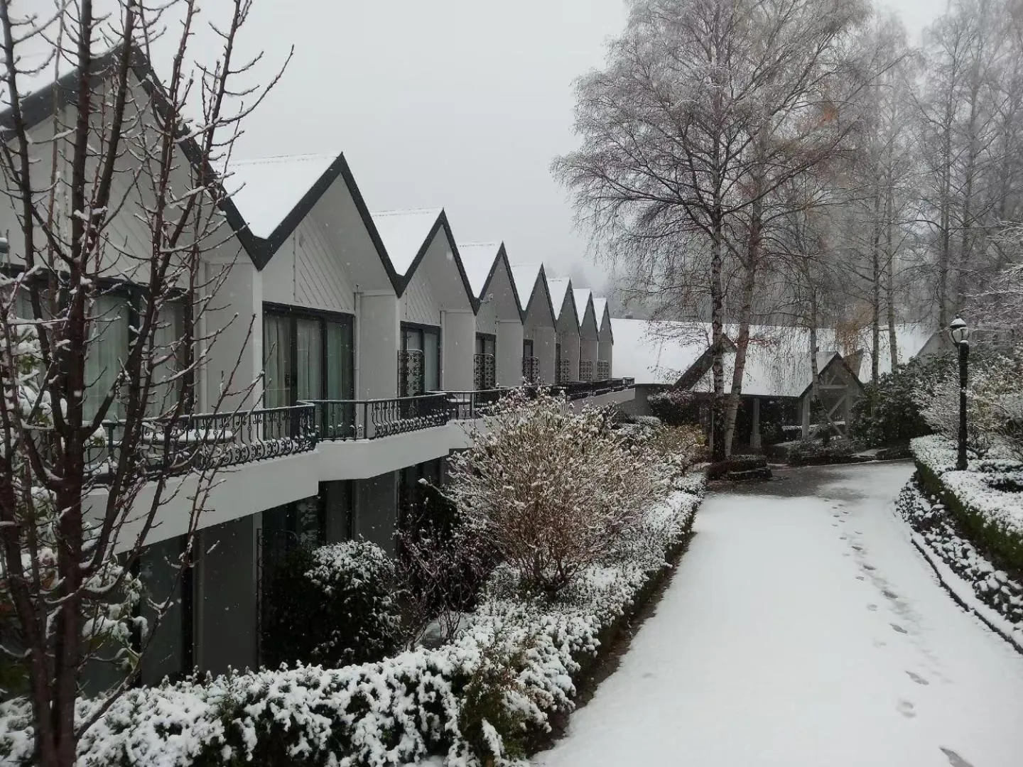 Winter in Nugget Point Hotel