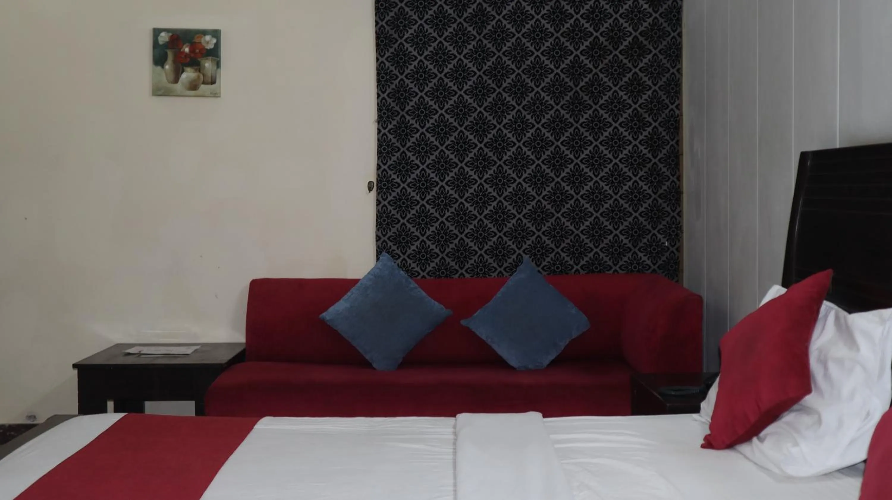 Bed in Serene Residence