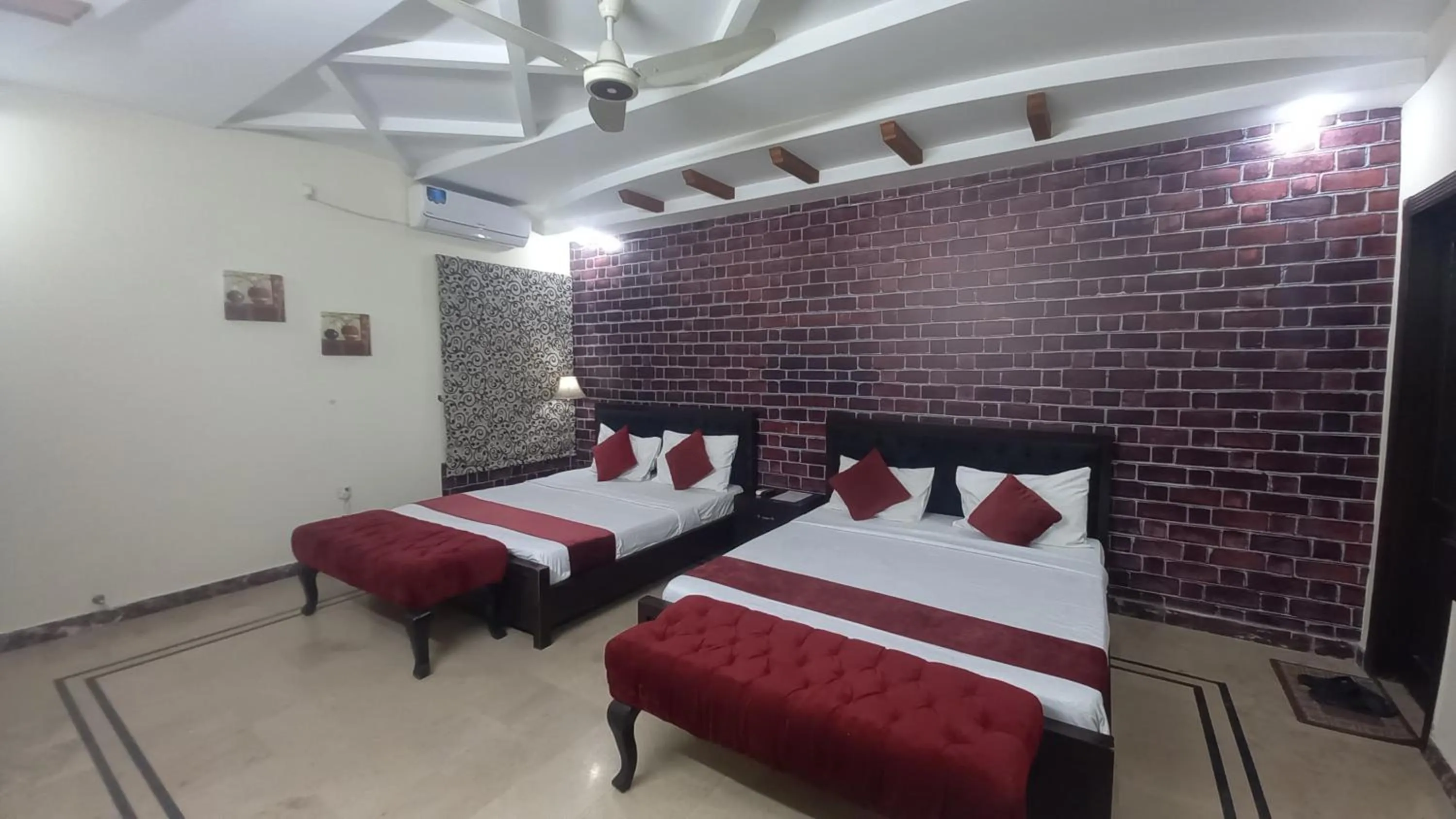 Bed in Serene Residence