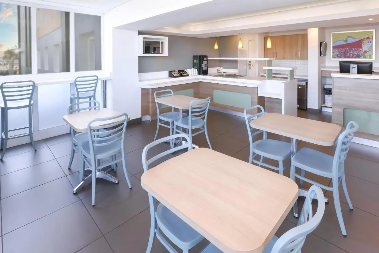 Seating area in SUN1 BEREA