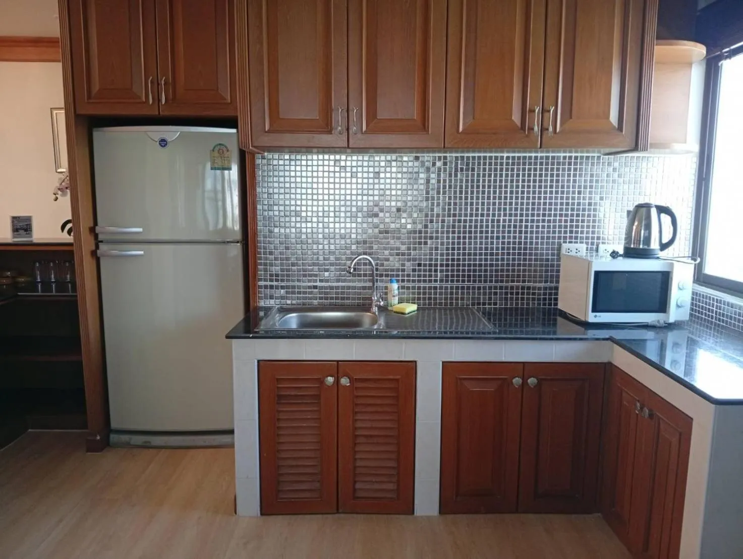 Kitchen or kitchenette in Inn House- SHA Extra Plus