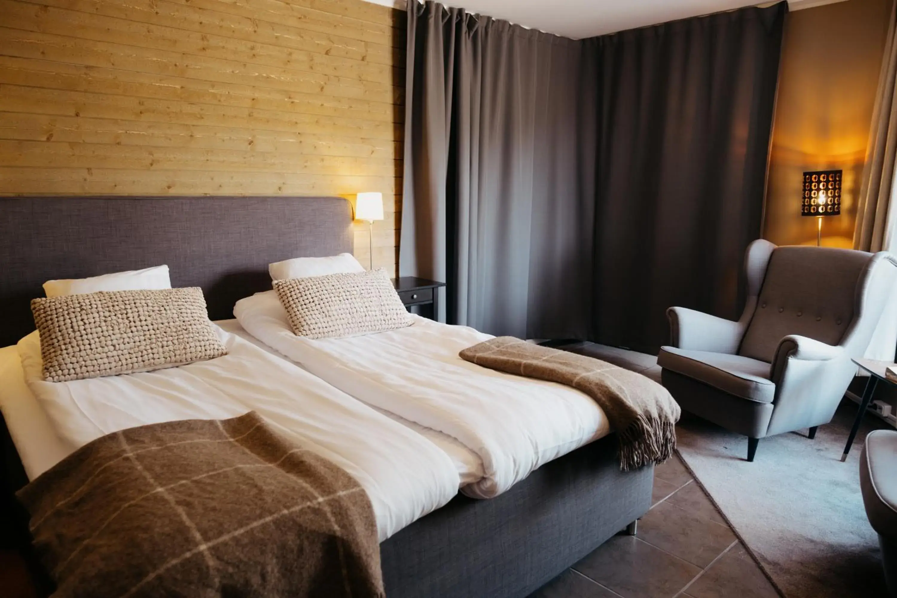 Superior Double or Twin Room in Abisko Mountain Lodge Superior Double or Twin Room in Abisko Mountain Lodge