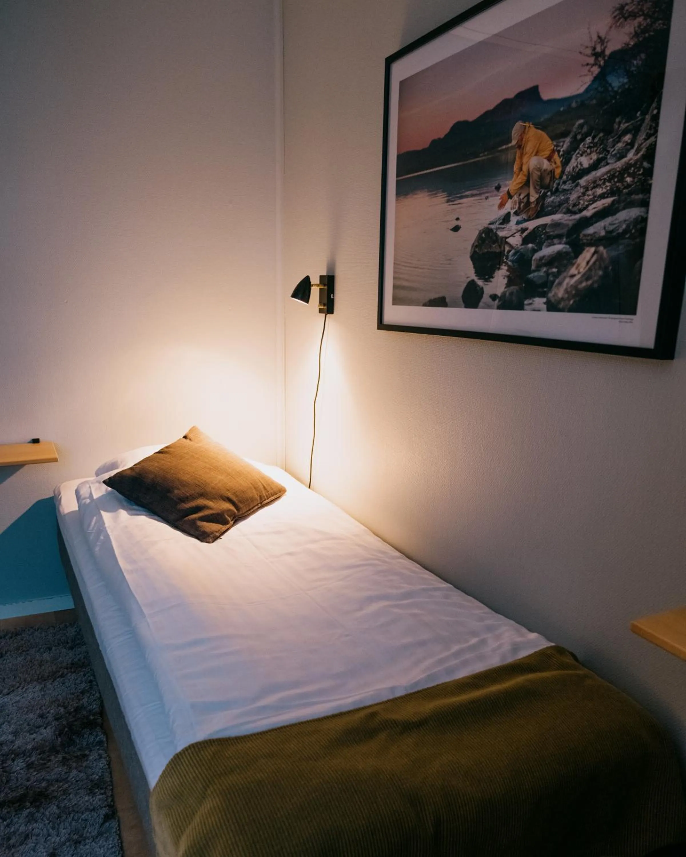 Property building, Bed in Abisko Mountain Lodge