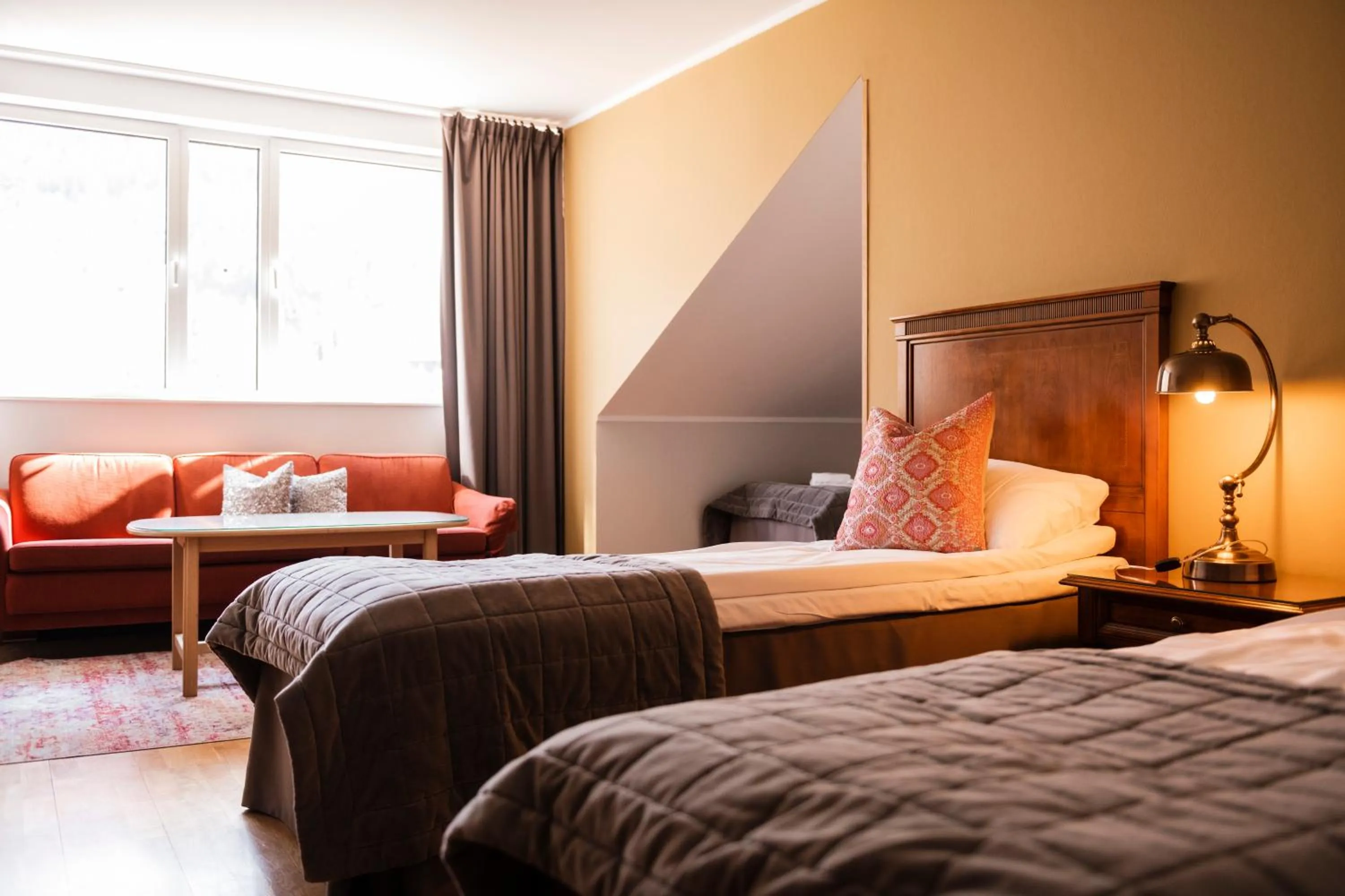 Bed in Sundvolden Hotel