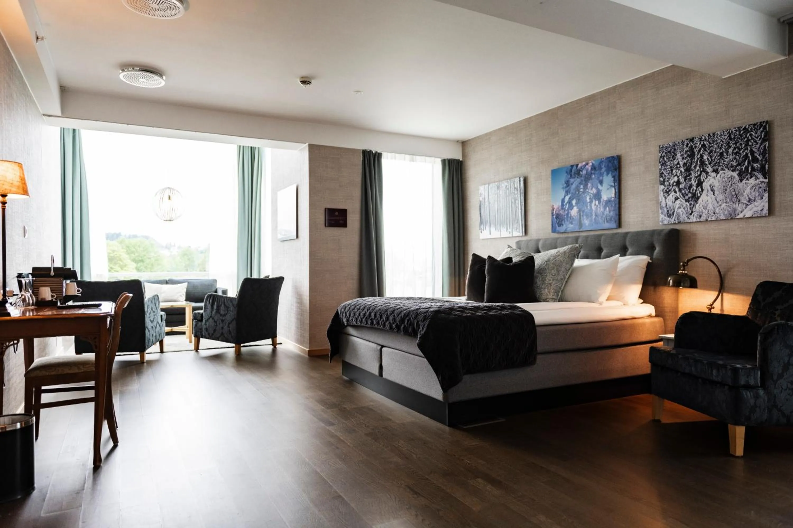 Bed in Sundvolden Hotel