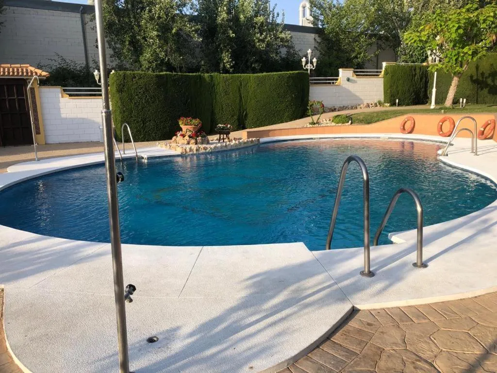 Swimming pool in Los Bronces