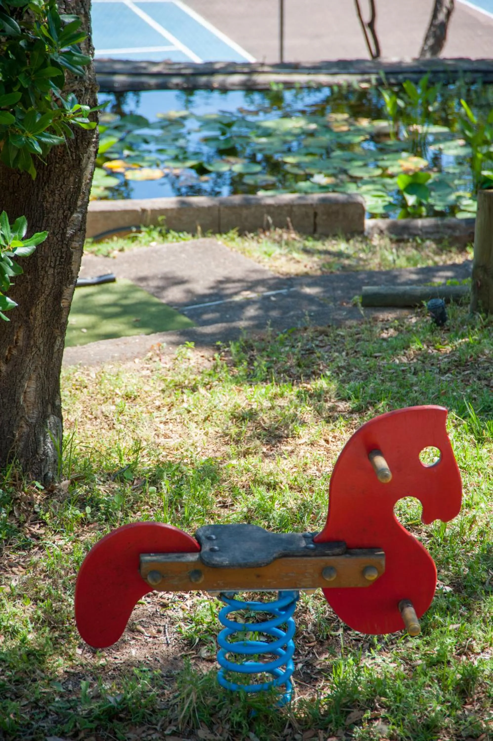 Children play ground in Résidence U Pirellu