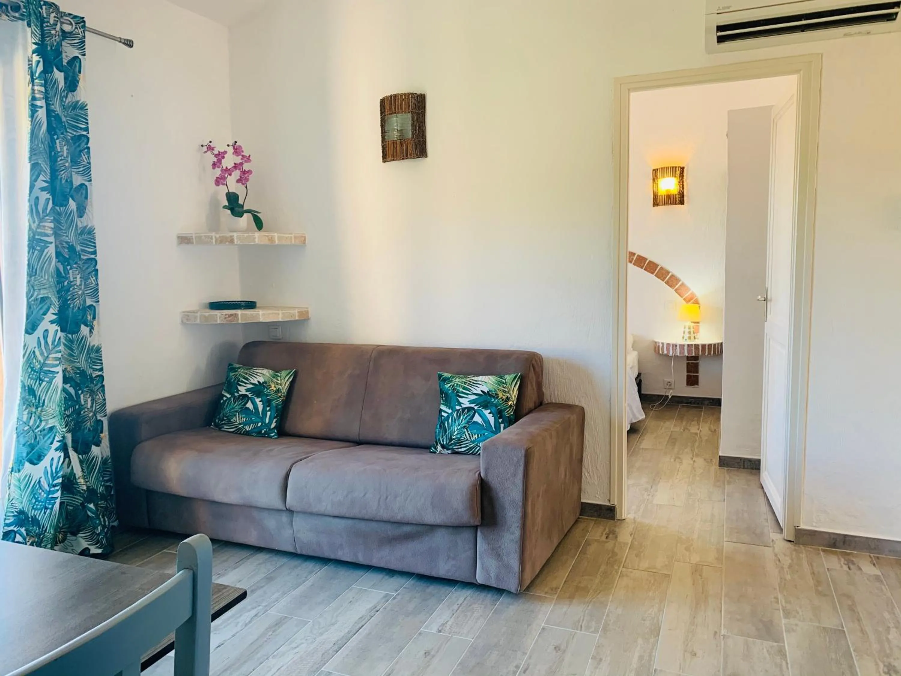 Seating area in Résidence U Pirellu